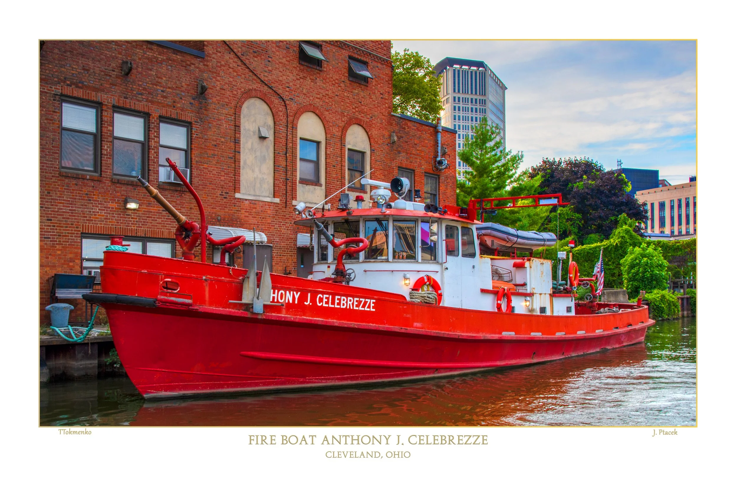 Fire Boat Anthony J. Celebrezze - Cleveland, Ohio