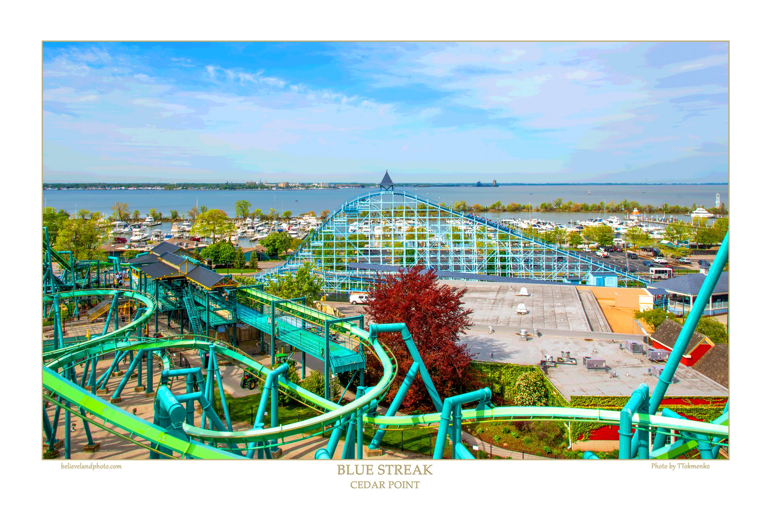 Blue Streak Cedar Point Sandusky Ohio