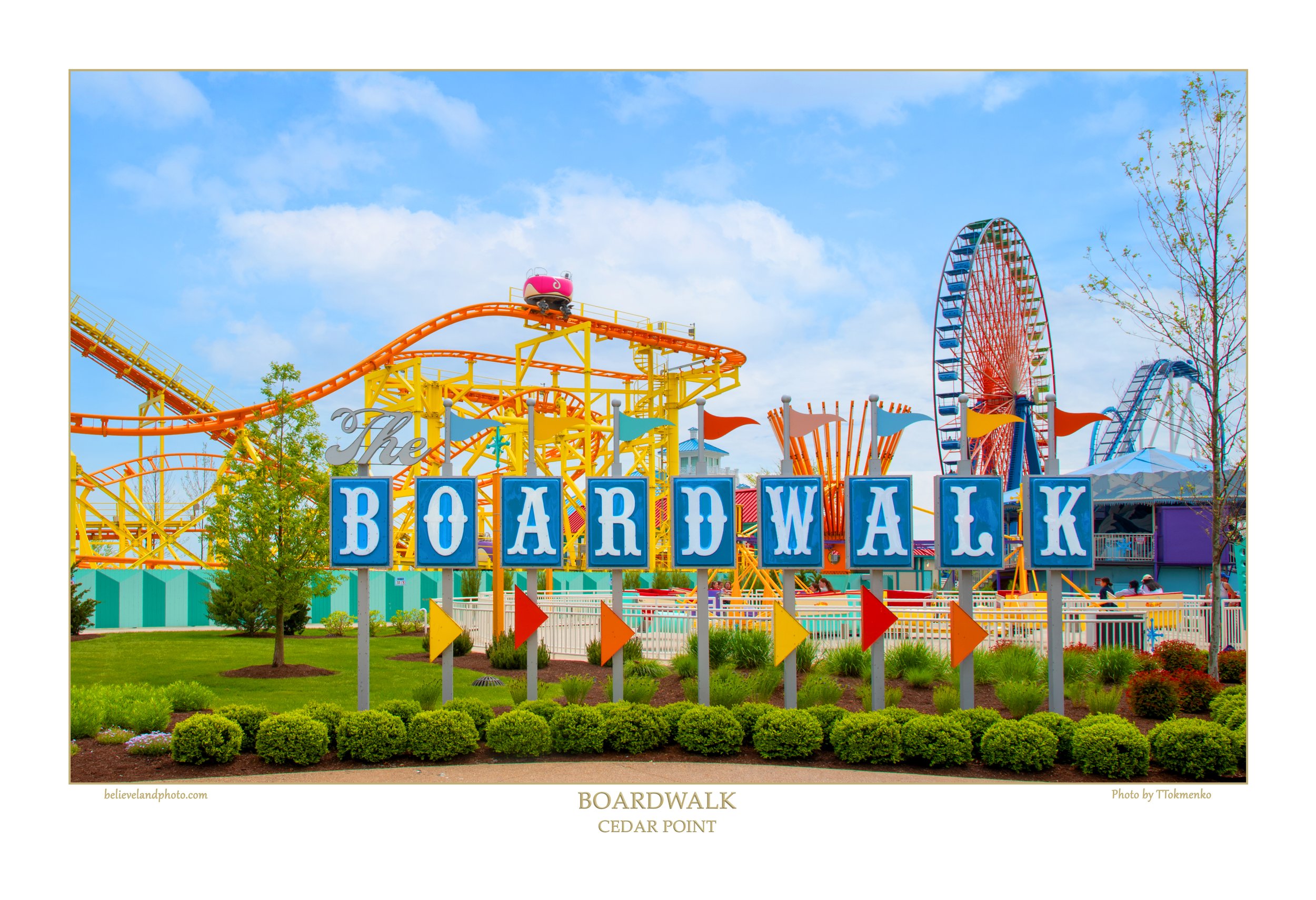 Boardwalk Cedar Point Sandusky Ohio