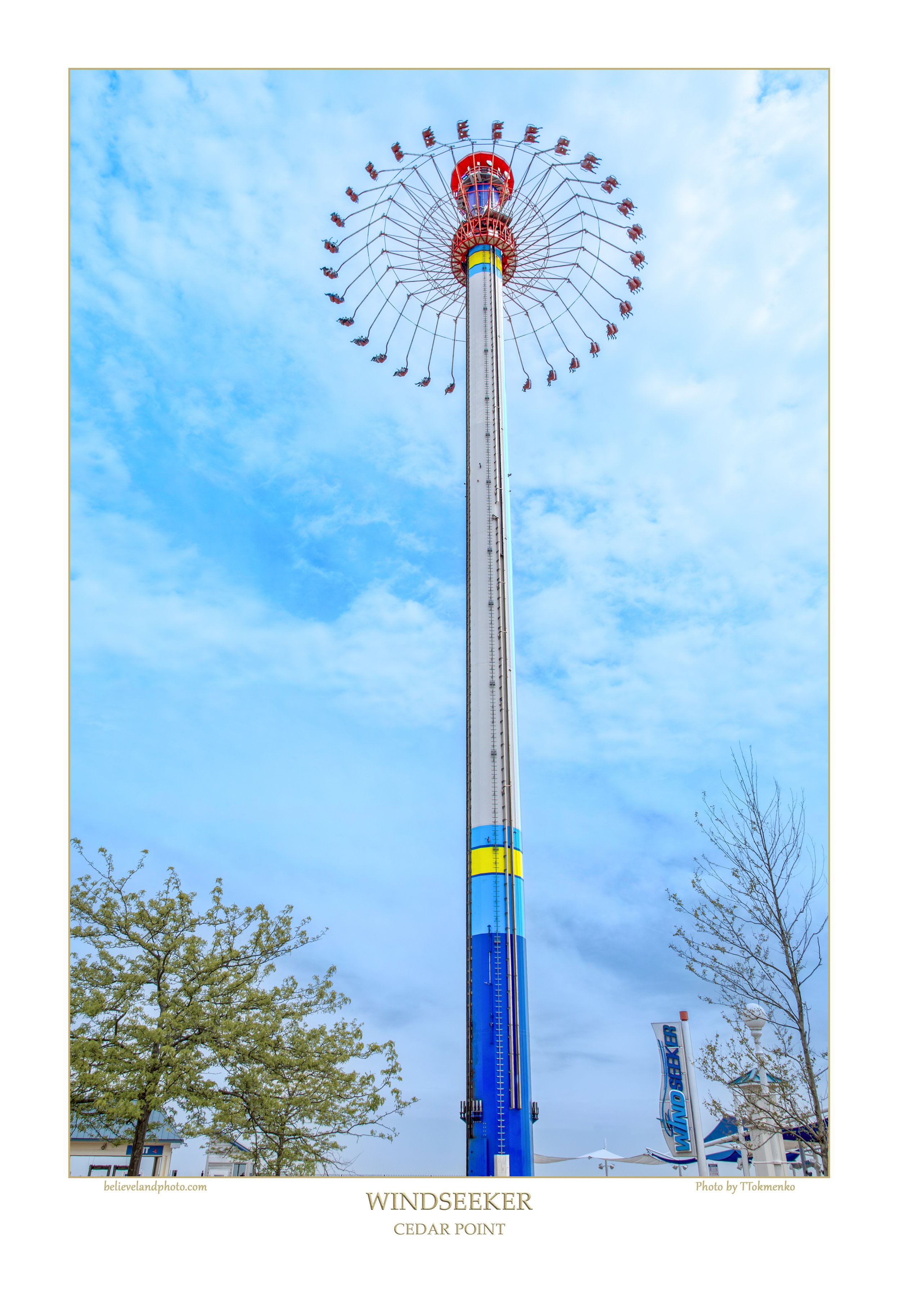 Wind Seeker Cedar Point Sandusky Ohio