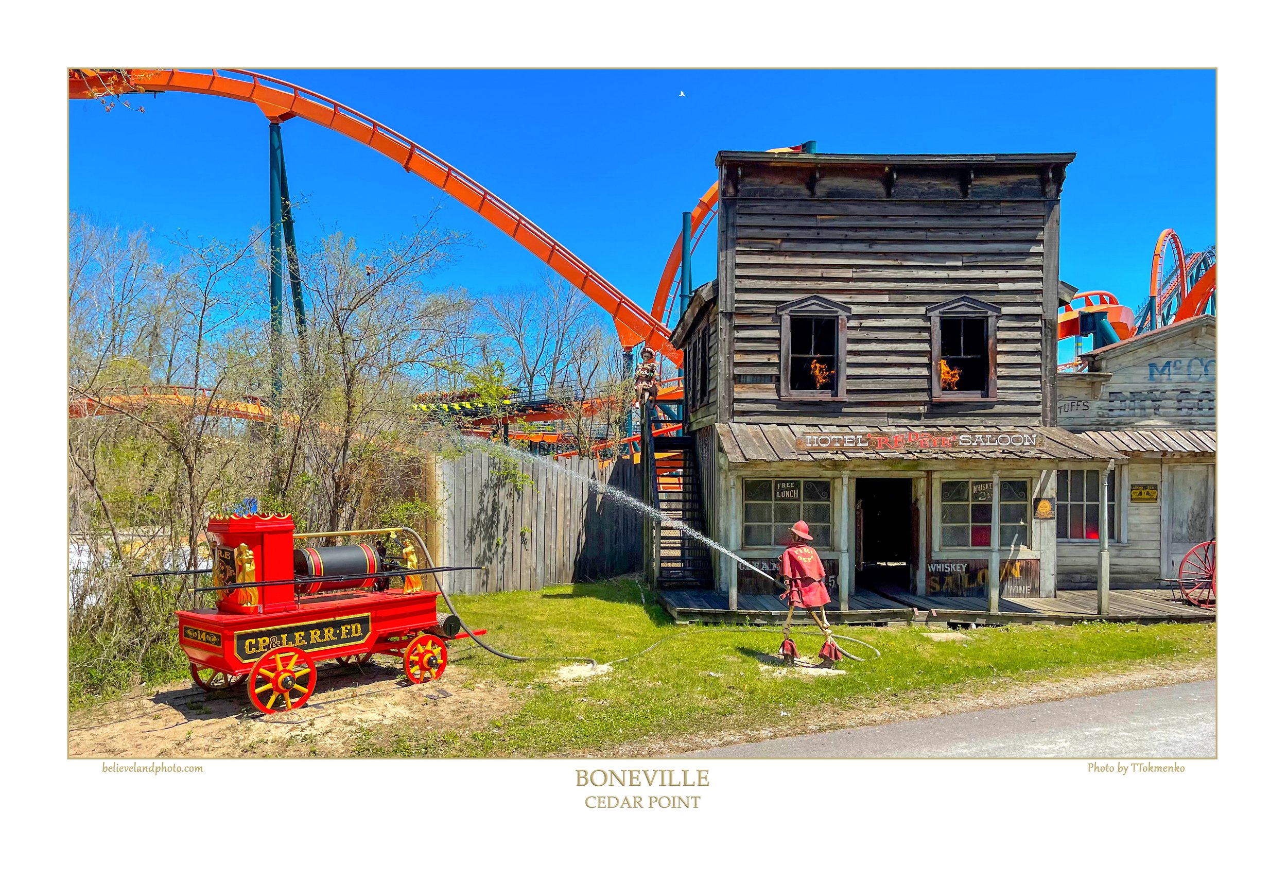 Boneville Cedar Point Sandusky Ohio