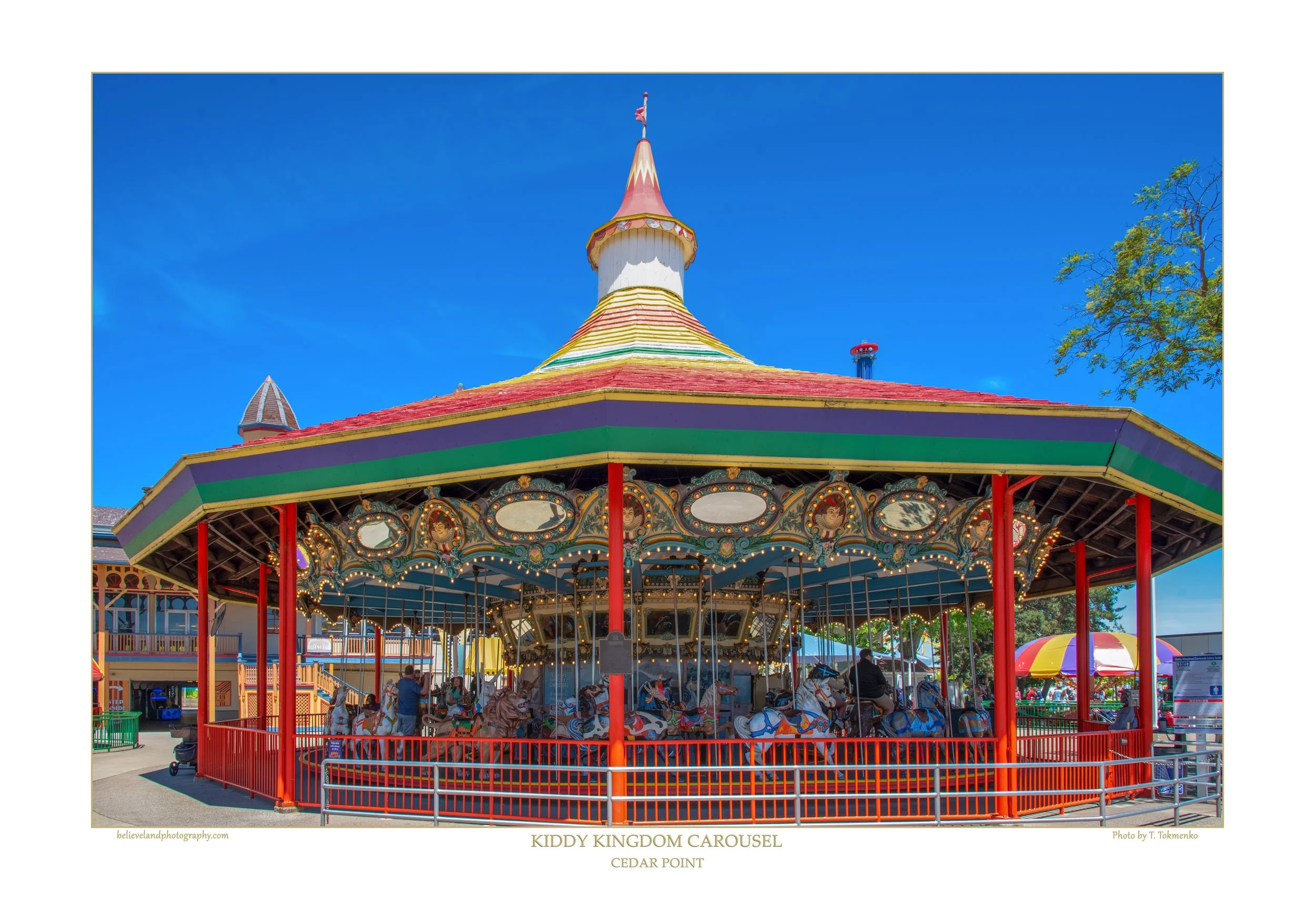 Kiddy Kingdom Carousel - Cedar Point - Sandusky Ohio