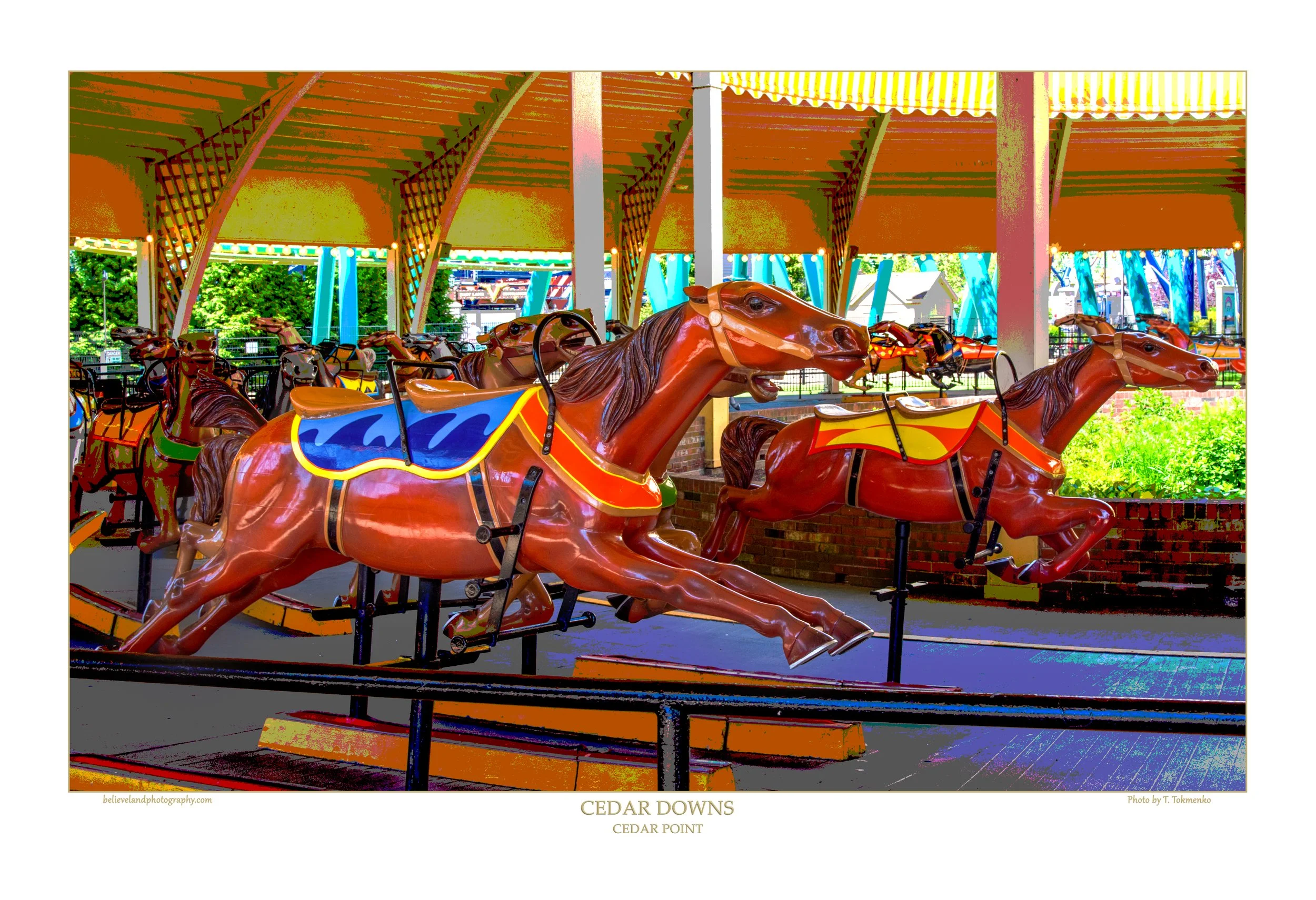Cedar Downs Carousel - Cedar Point - Sandusky Ohio