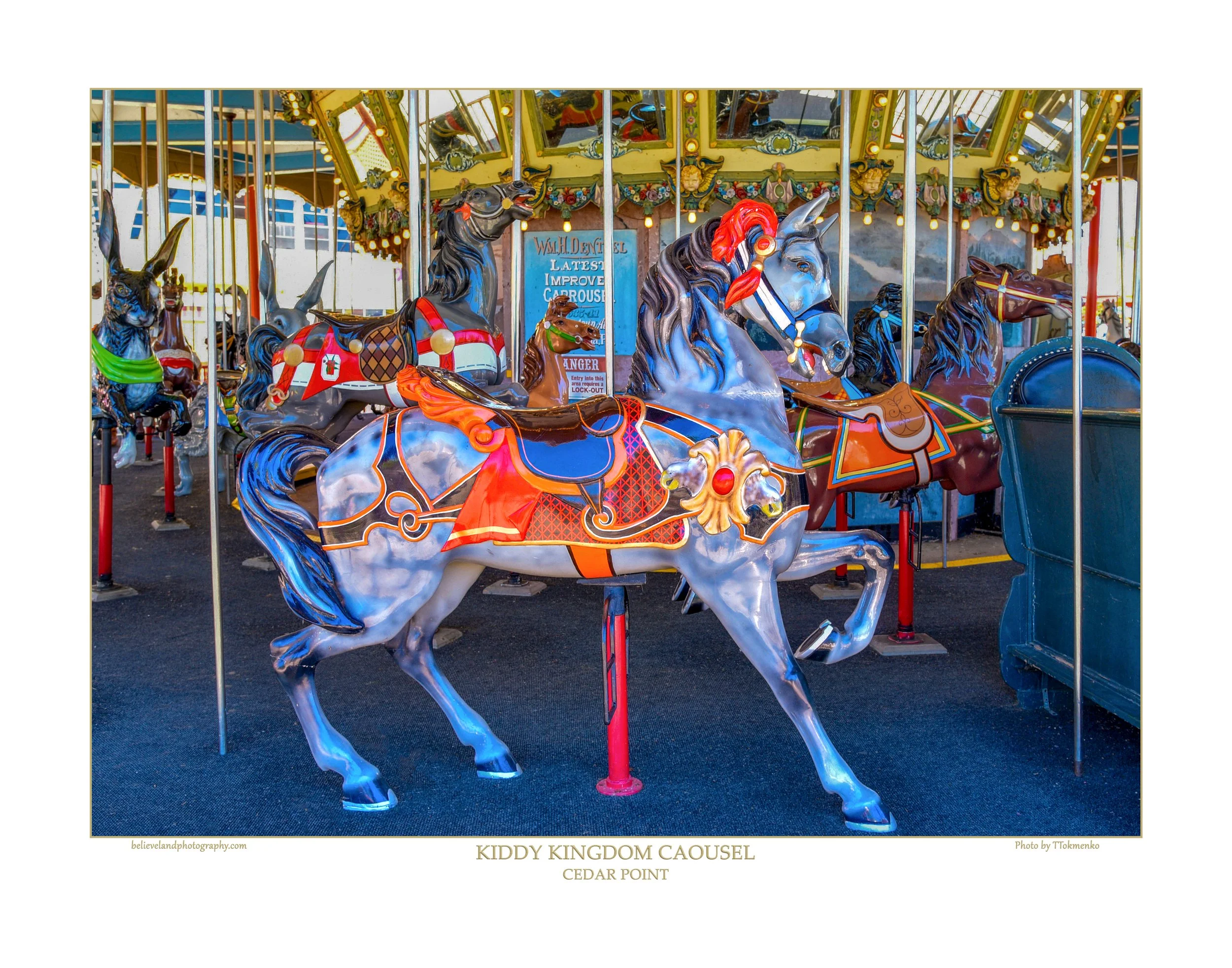 Kiddy Kingdom Carousel - Cedar Point - Sandusky Ohio