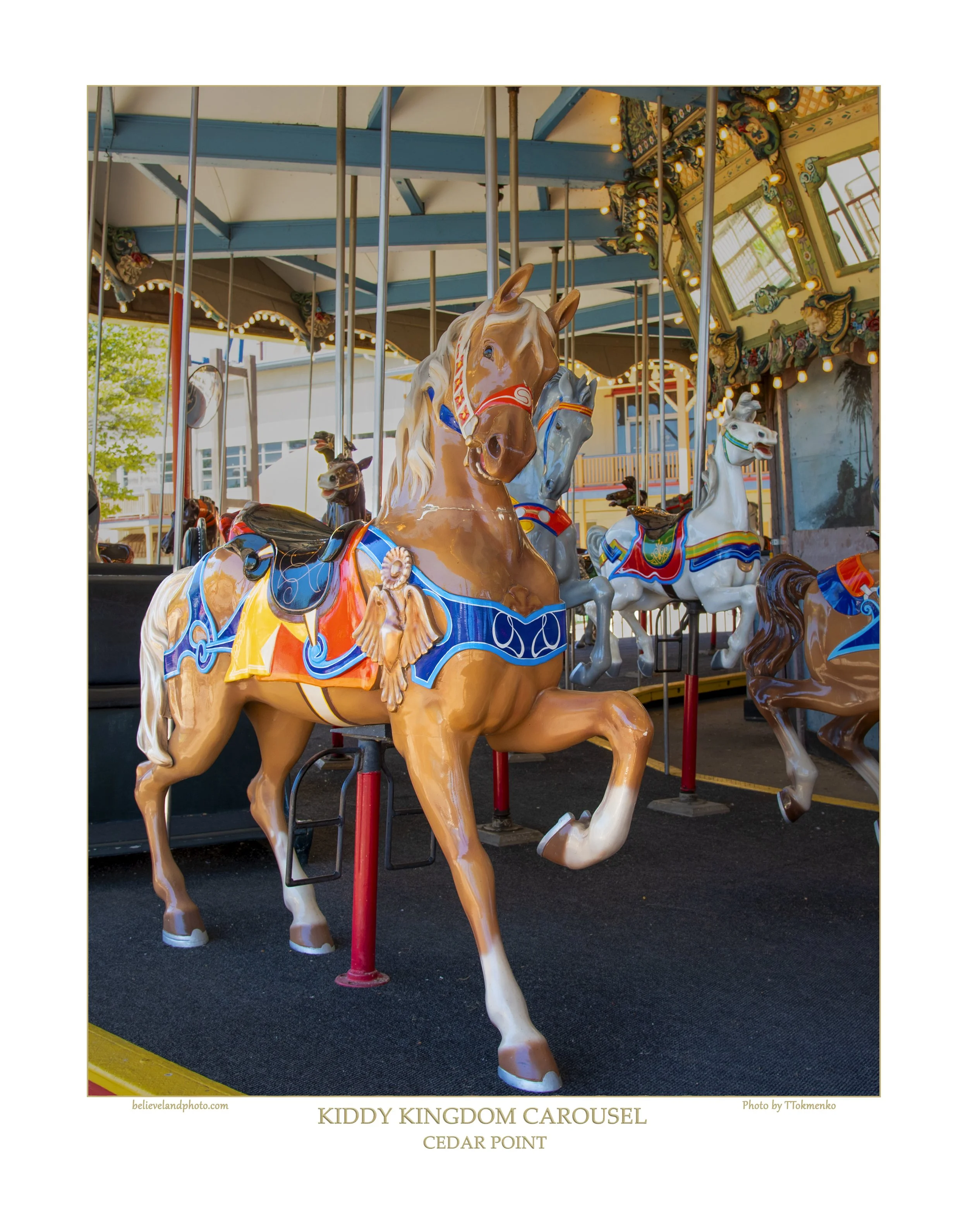 Kiddy Kingdom Carousel - Cedar Point - Sandusky Ohio