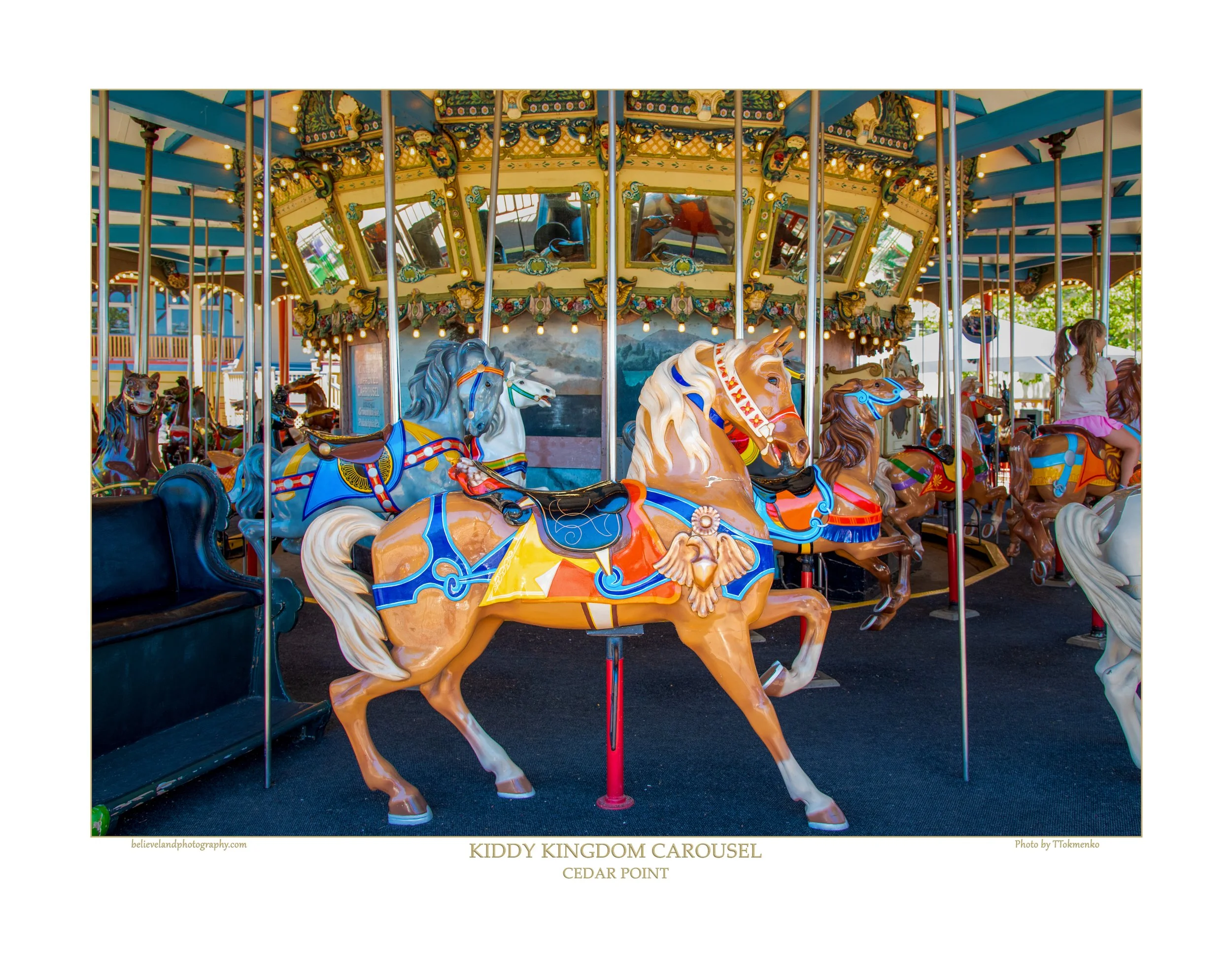 Kiddy Kingdom Carousel - Cedar Point - Sandusky Ohio