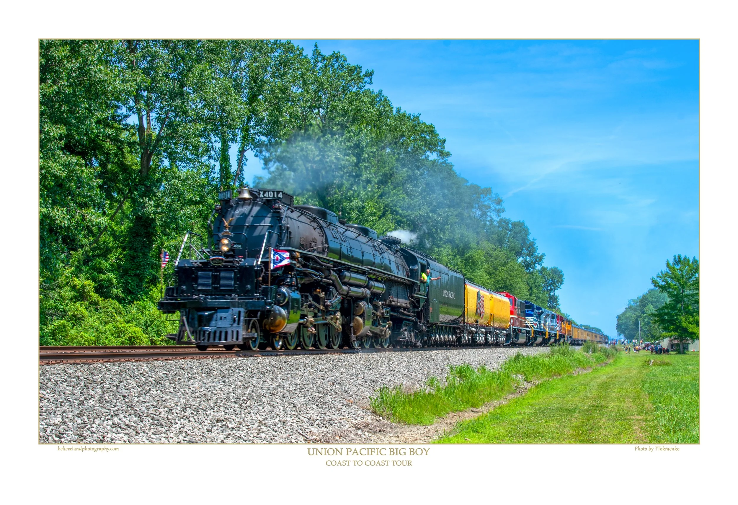 Union Pacific Big Boy 4014 - Coast to Coast Tour
