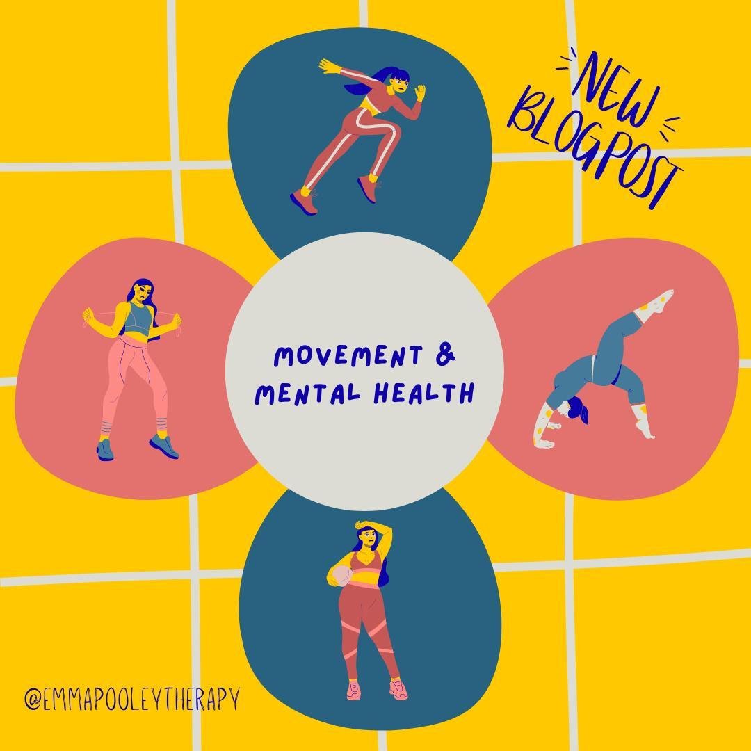 Therapy Thursday 🛋️ 

It's Mental Health Awareness Week, and the theme this year is movement and mental health, so in my latest blog post, I'm sharing some tips about moving more as part of your everyday.

There are a lot of harmful narratives aroun