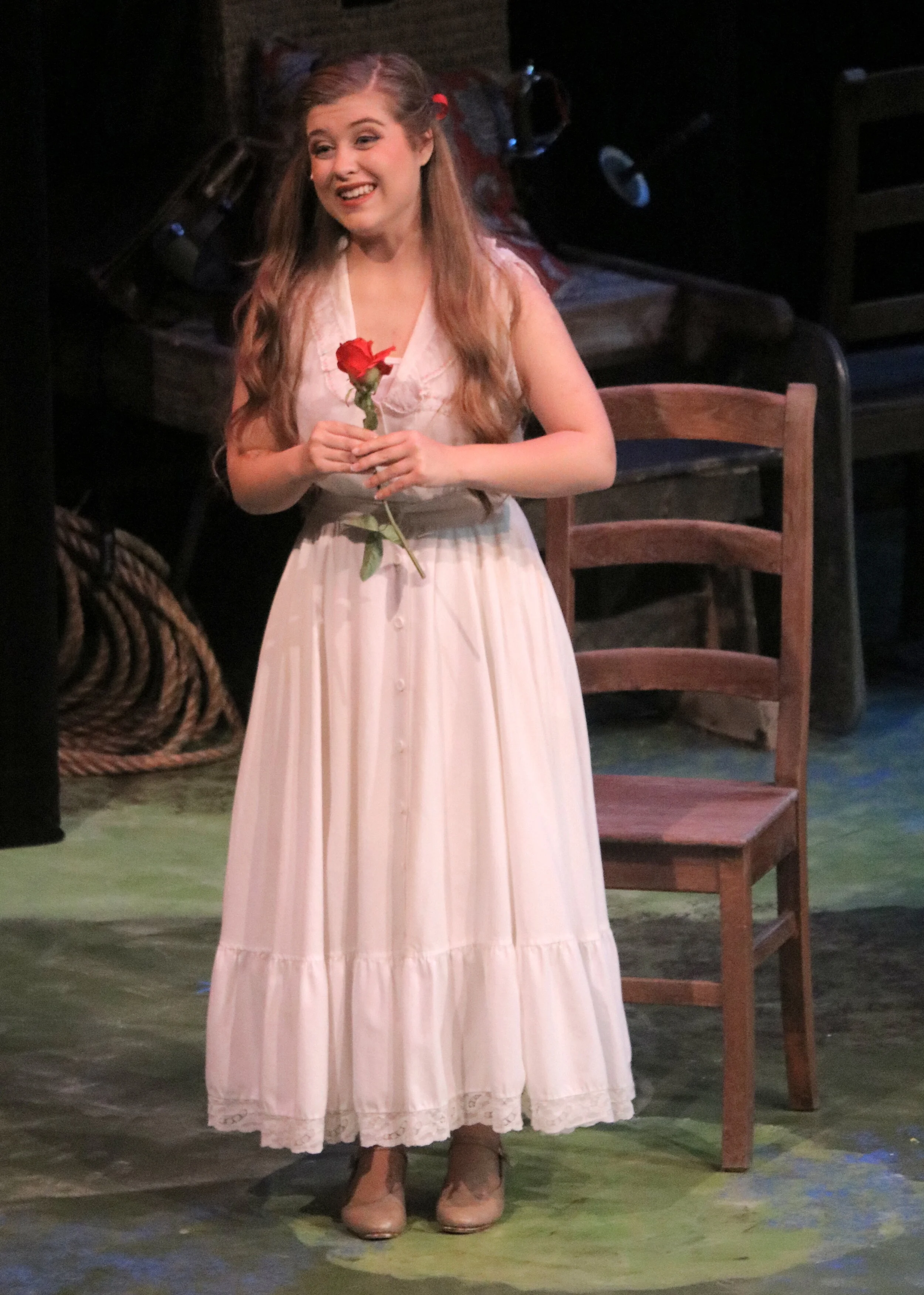 MacKenna Wilson as Luisa in "The Fantasticks" at MPC Theatre Company. 