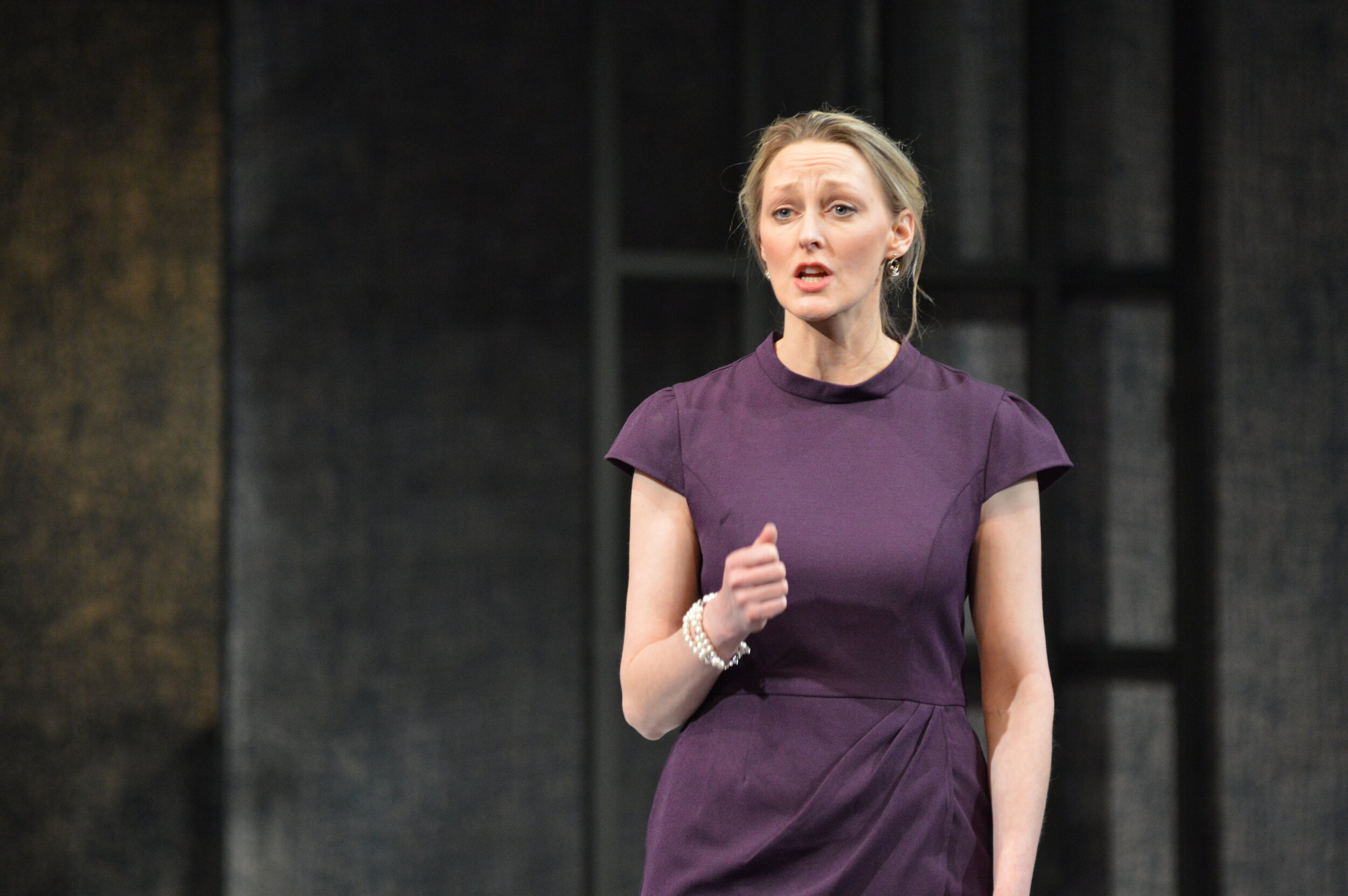 Kristi Lovik as Lady Capulet in "Romeo and Juliet" at MPC Theatre Company. 