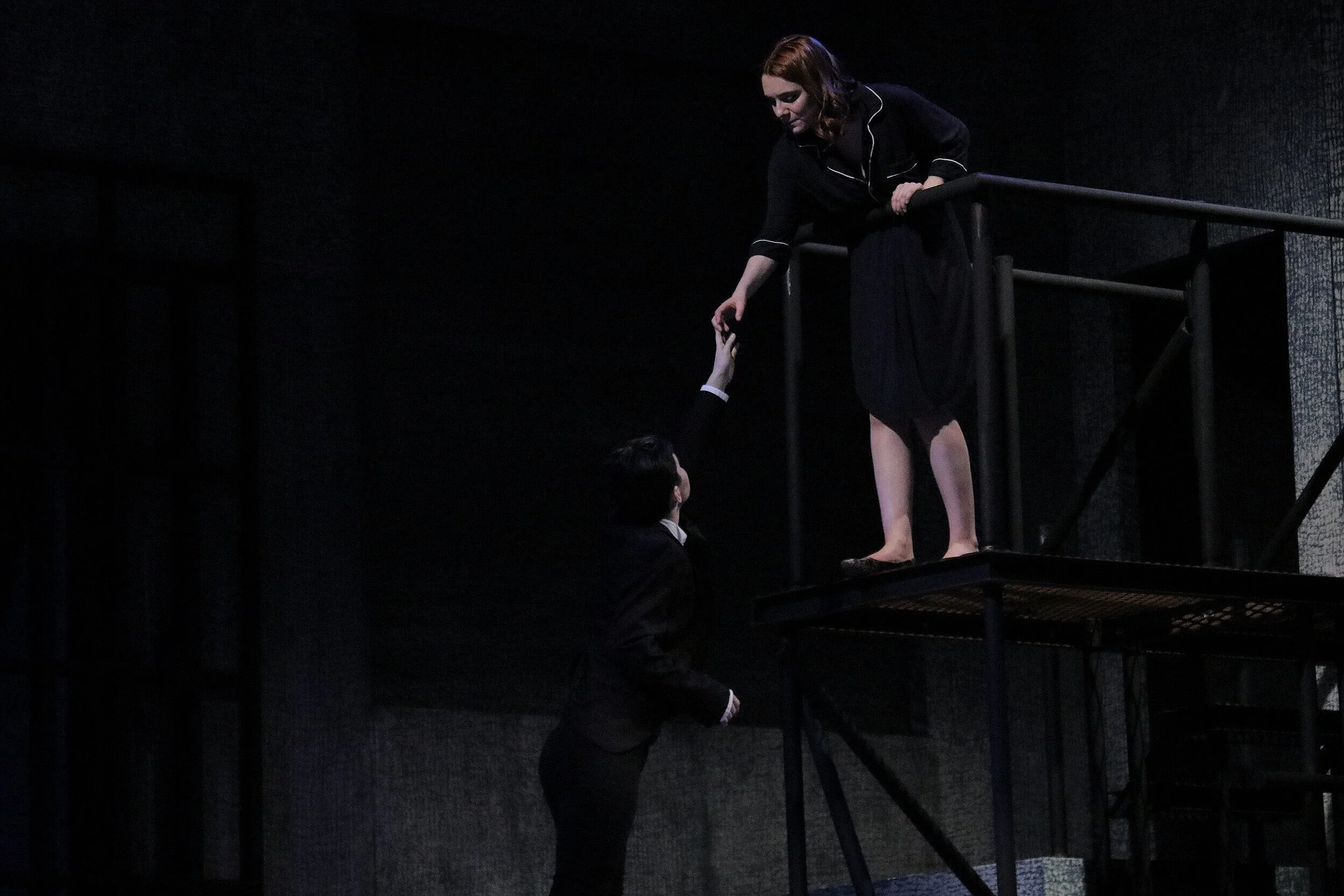 Anjoli Johnson and Kiana Sorenson in "Romeo and Juliet" at MPC Theatre Company. 