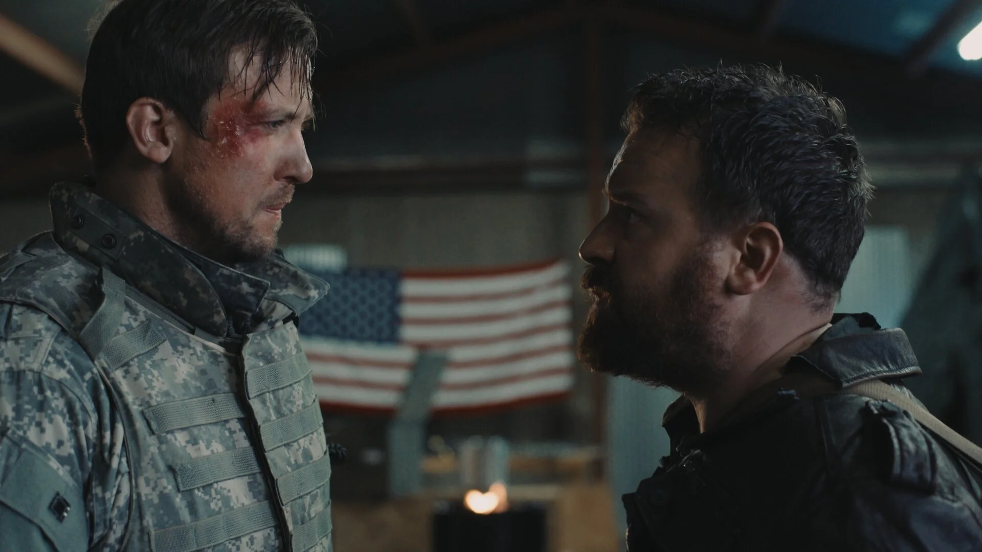 As Captain Philip Martin in "Age of the Living Dead" (Amazon)