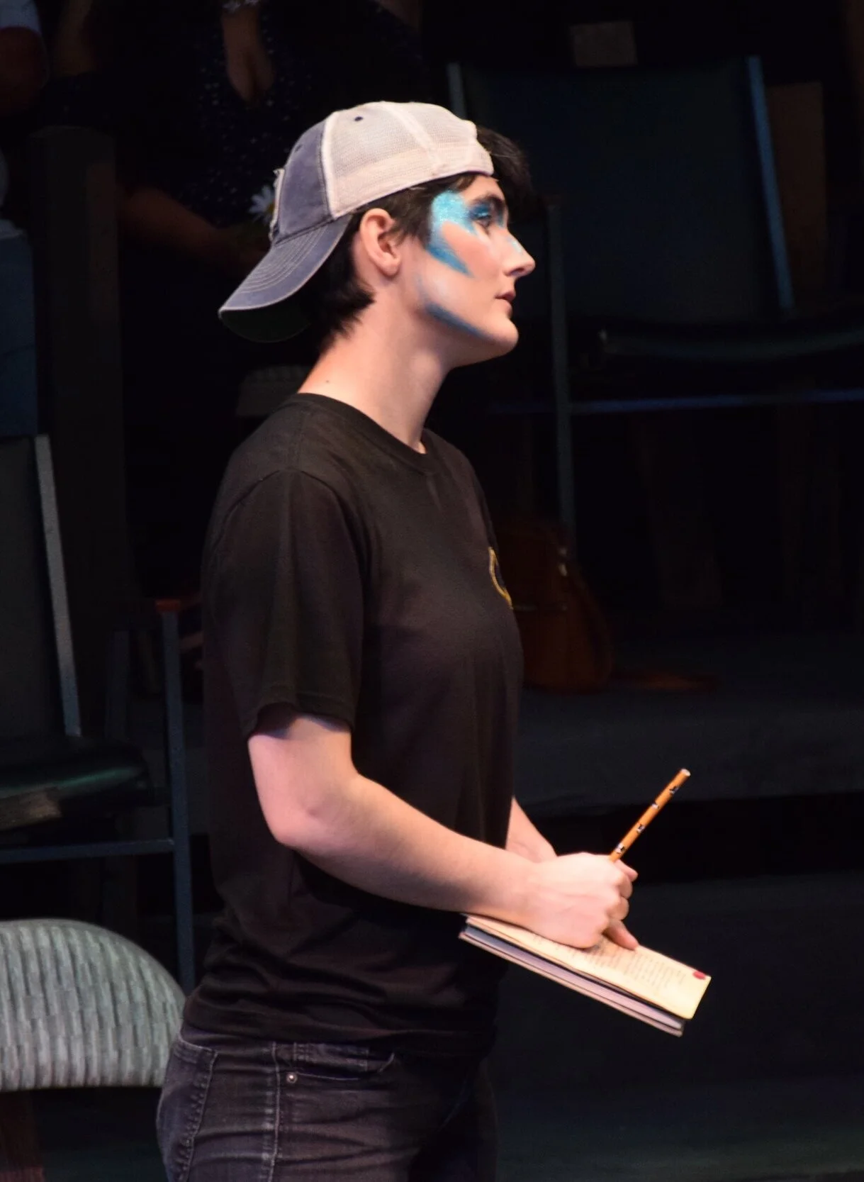 Anjoli Johnson as Peter Quince in  "A Midsummer Night's Dream" at MPC Theatre Company. 