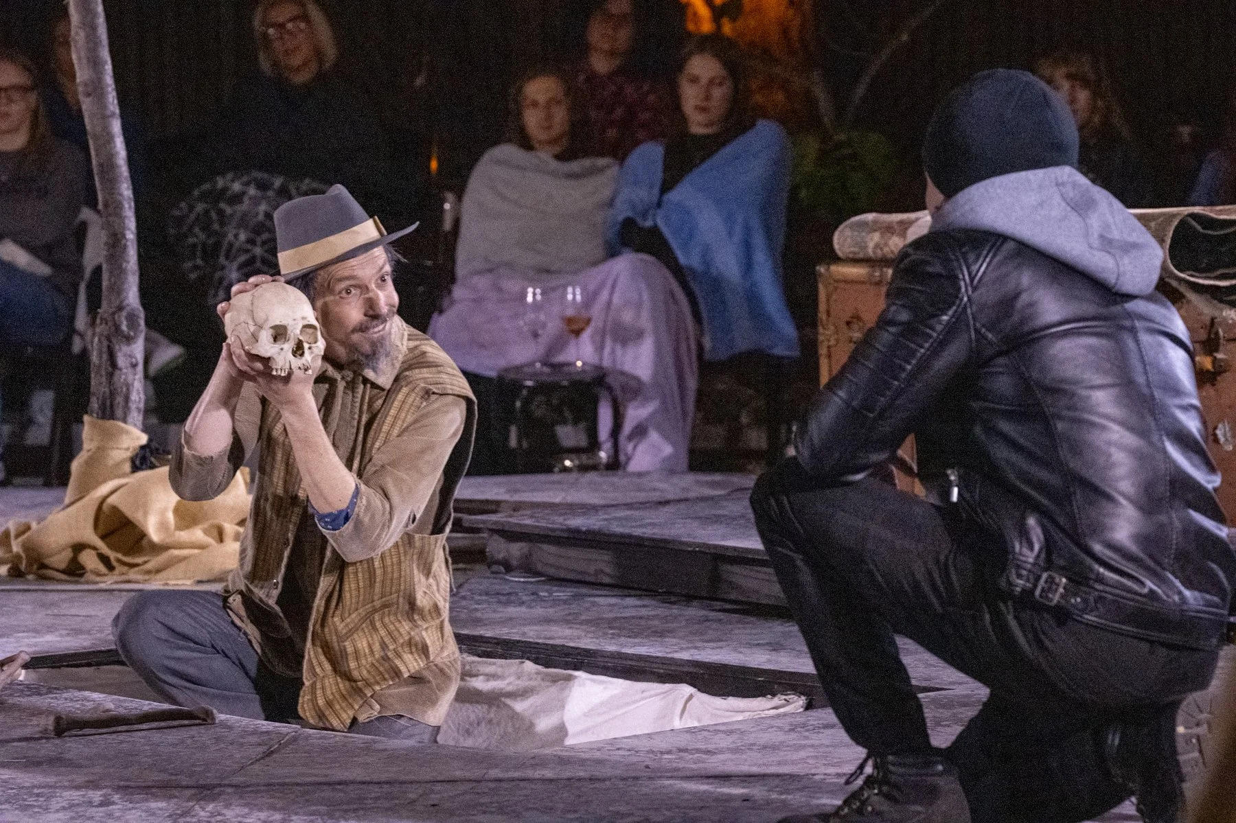 Chris McElwain as the Sexton