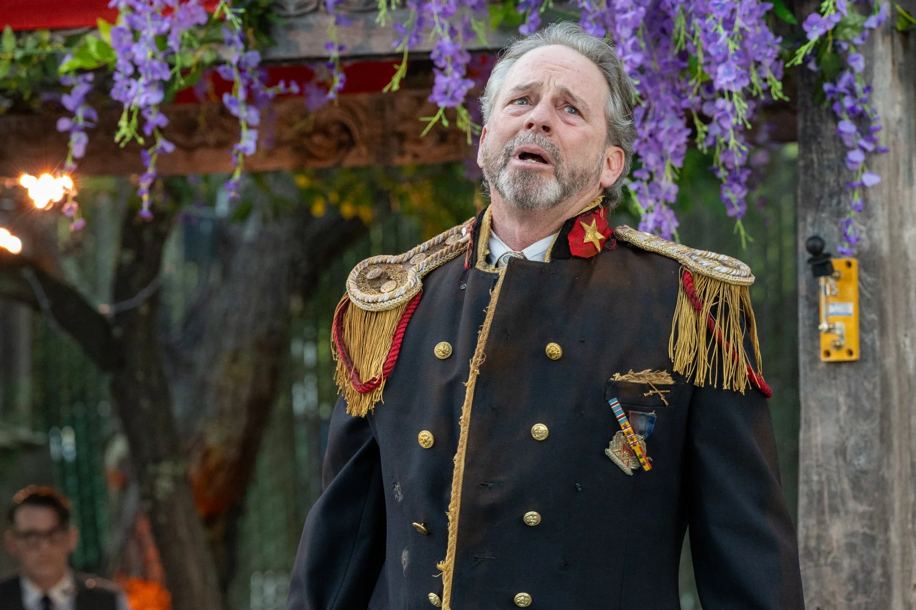 Michael Storm as the Ghost of King Hamlet 