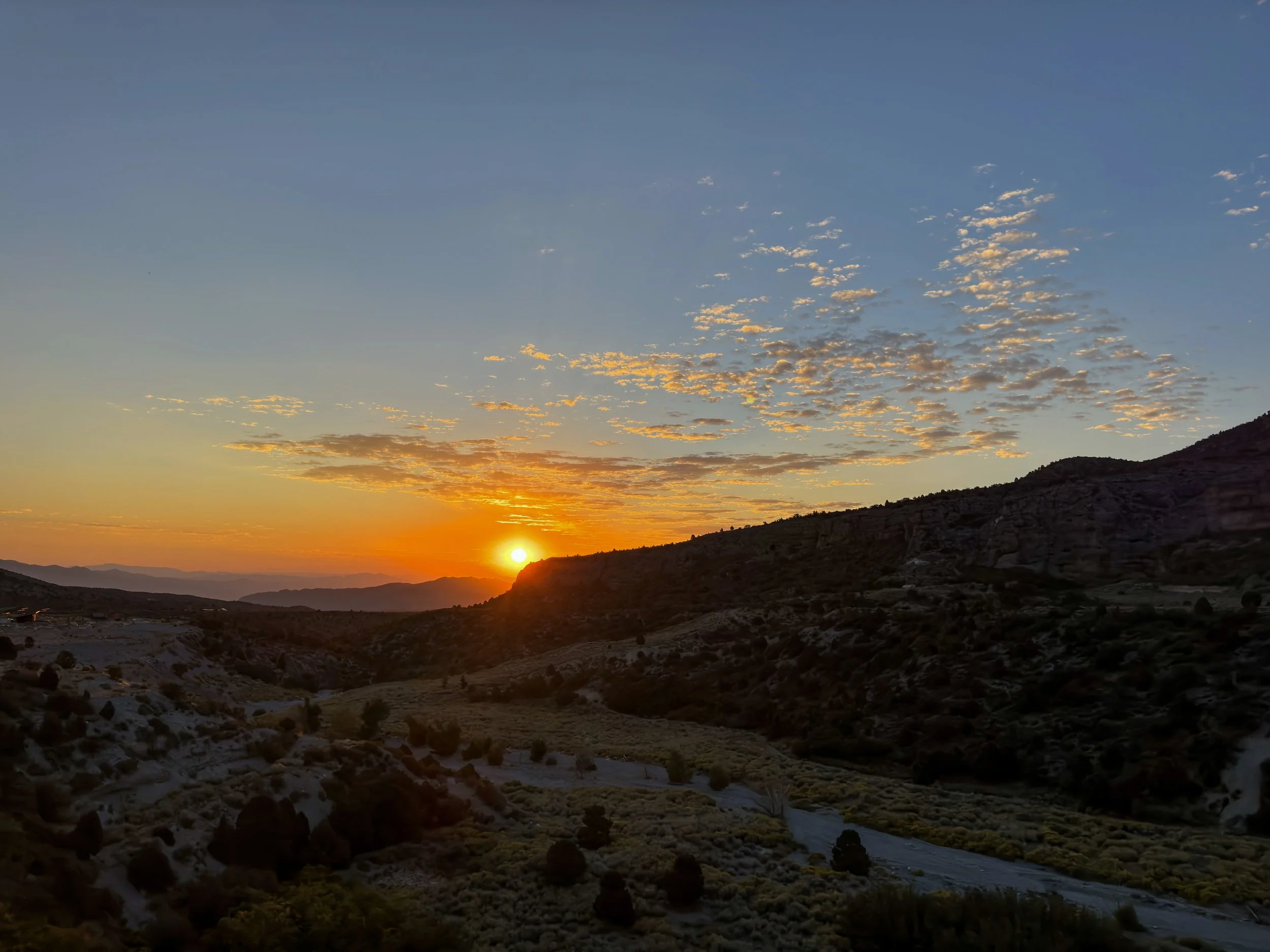 Sunrise at The Retreat On Charleston Peak