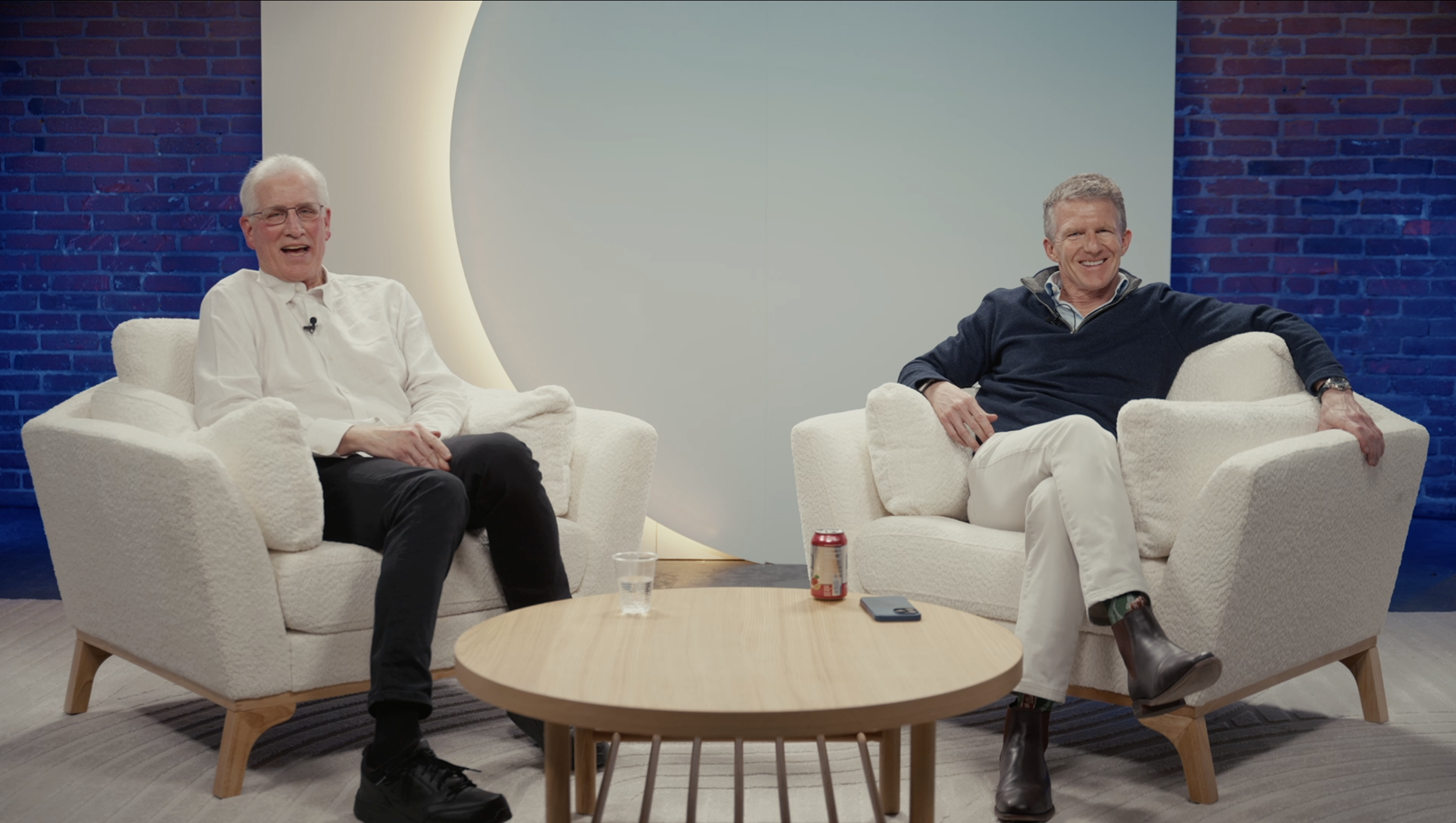 Live Fireside Chat Broadcast