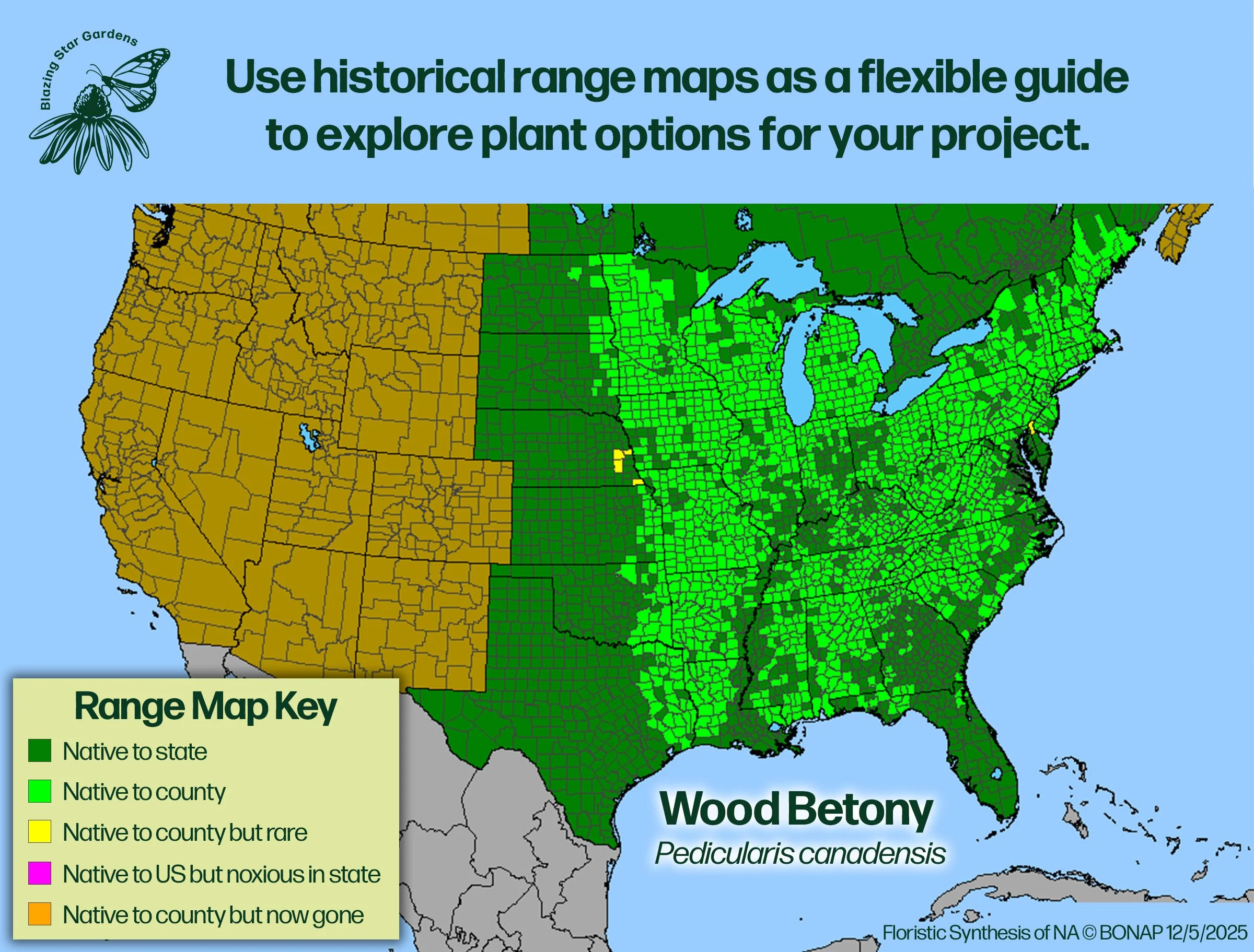 Native-range-map-for-Wood-Betony-Pedicularis-canadensis-Native-plant-wild-flower-nursery.jpg