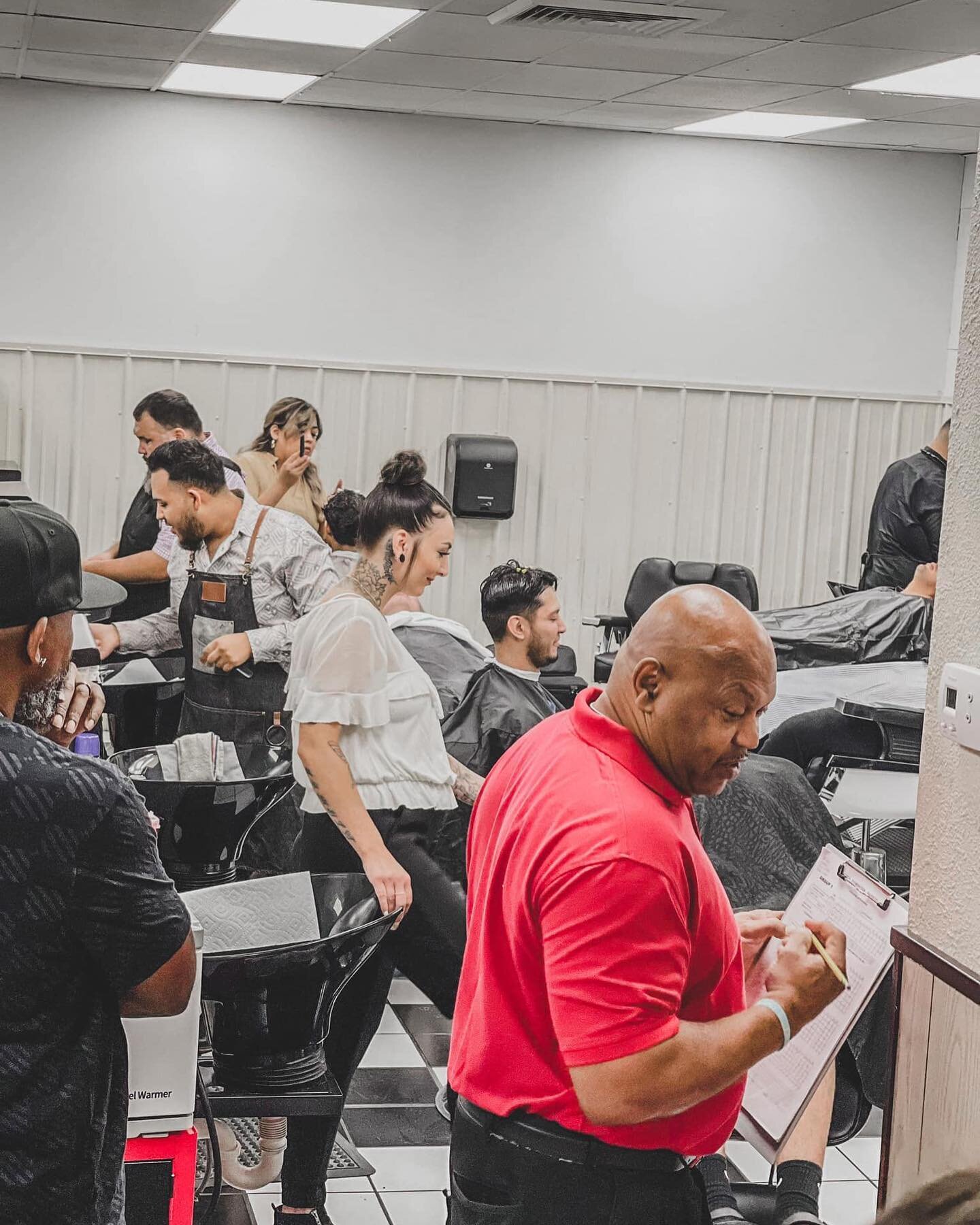 We pride ourselves in guiding our students be the best they can be and fully-prepared for the next step on their barbering journey. 

Here are a few of our students working on their state board exams this past weekend.

Learn more about becoming a ba