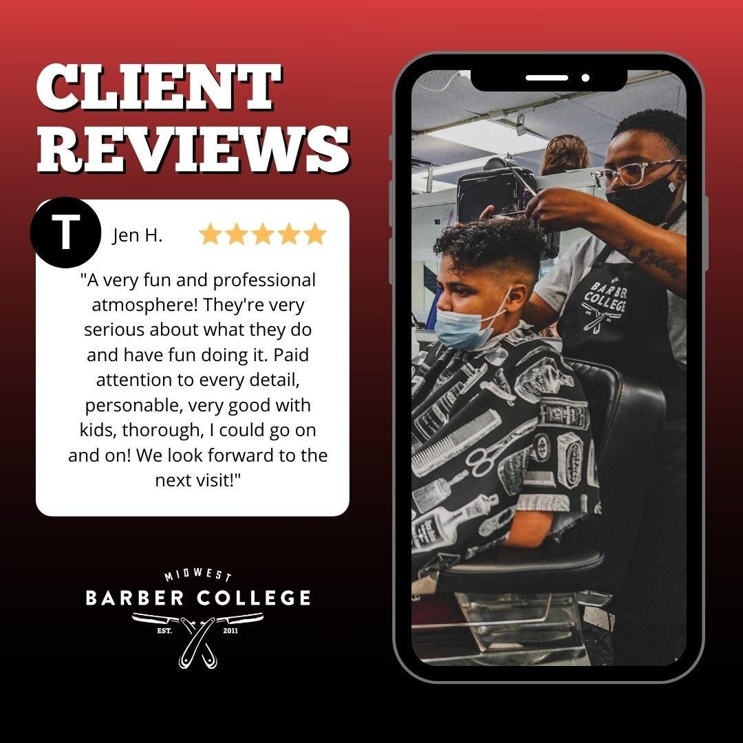 Thank you for giving us a shot, Jen! We're looking forward to your next visit! ⭐️⭐️⭐️⭐️⭐️

#clientreview #haircuts #topekecuts #topekabarbers #topekaksbarbershop #barbercollege #affordablecuts #barbershopconnect #thankyou