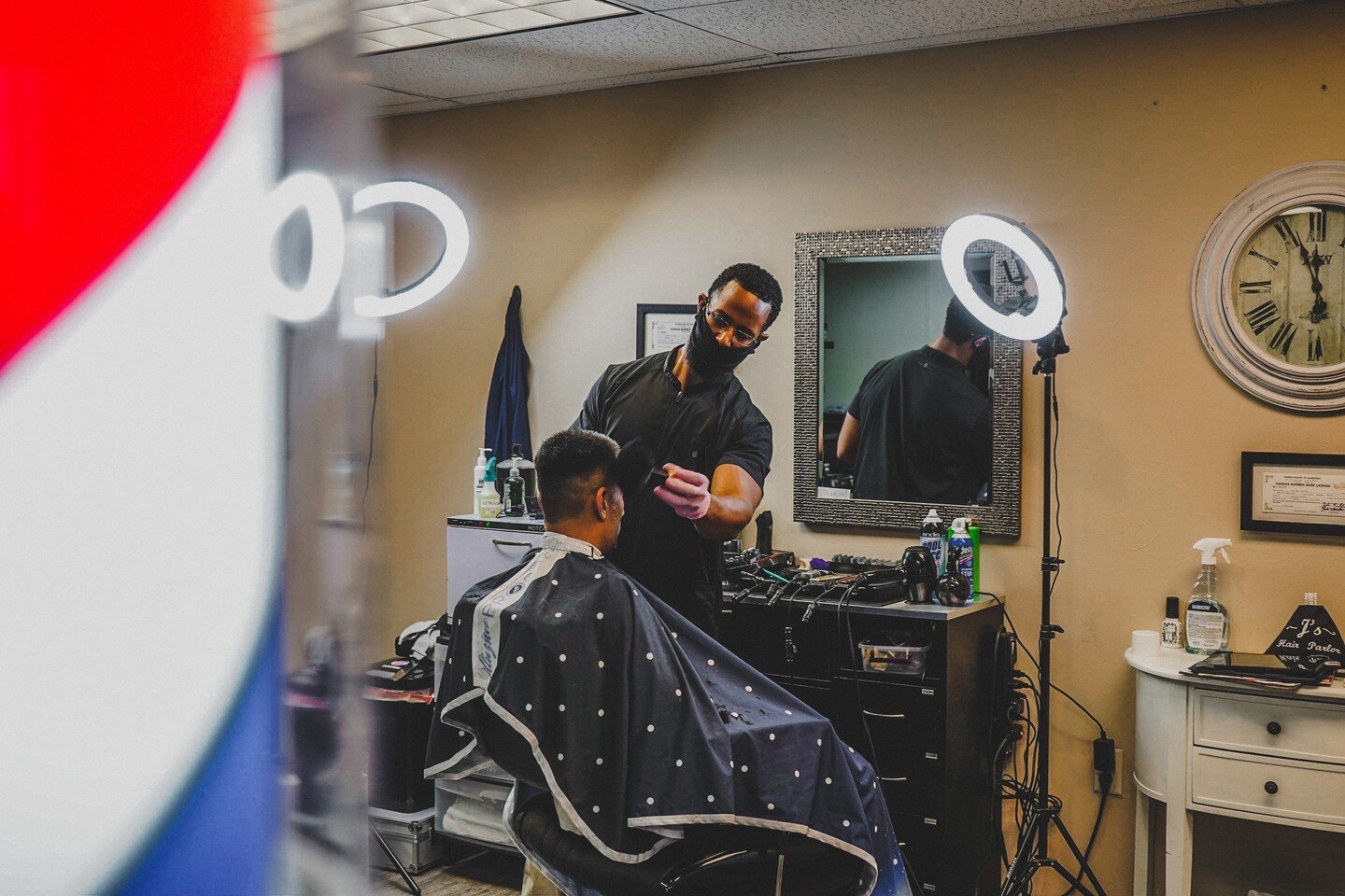 Have you stopped by J's Hair Parlor yet? Check out our alum, Adrian Christian (@adrian_the_1barber) &amp; his skills in the chair!💈

#mbcalumni #barbercollegegrad #barberstudent #barbersconnect #barbershop #topekabarber #ksbarber #barberlife #barber