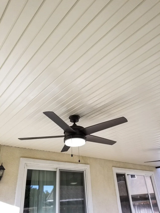 How To Install Ceiling Fan On Aluminum Beam Shelly Lighting