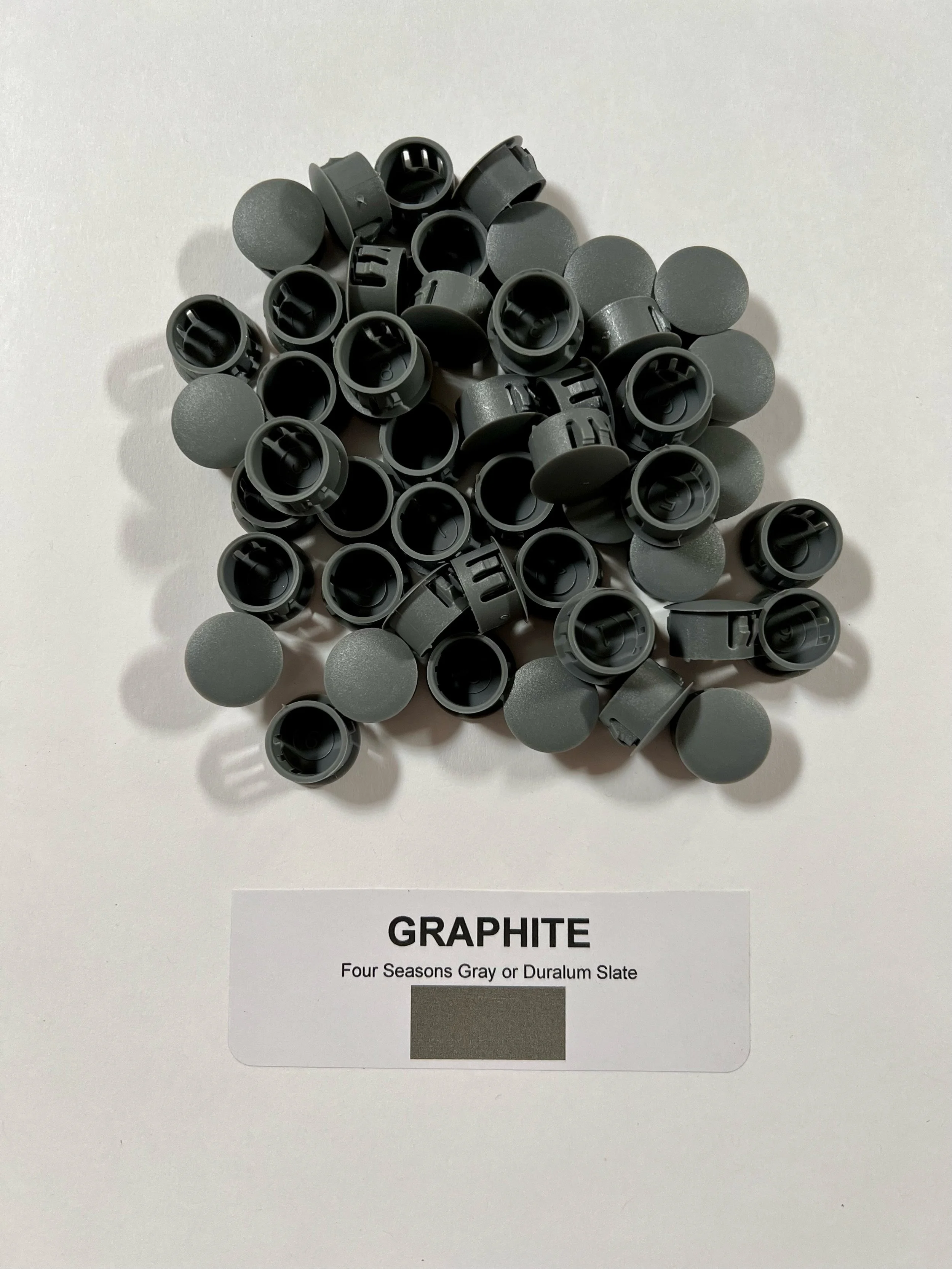 50 Qty Aluminum Patio Cover Plug Replacement Parts — LB Structural Inc