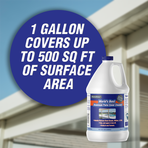 One gallon of AlumaShine covers up to five hundred square feet