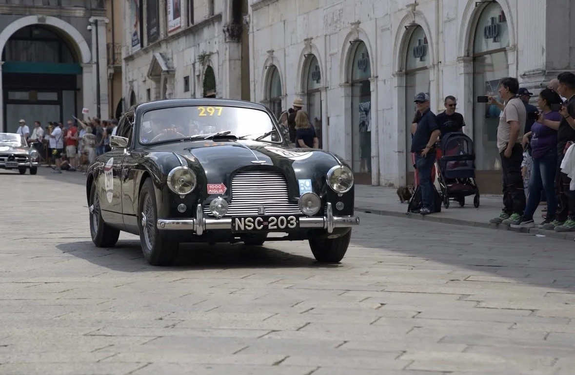 2026 Mille Miglia: Supporting an Aston Martin DB2/4 Throughout the Rally