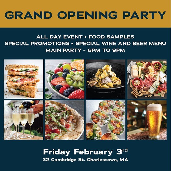 Come join us for our grand opening celebration TOMORROW!!!