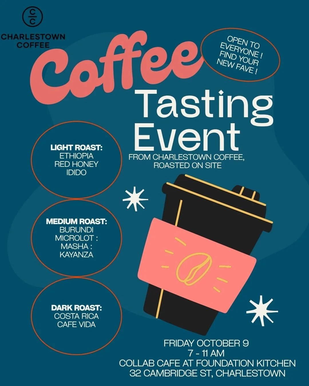 Charlestown Coffee Tasting 