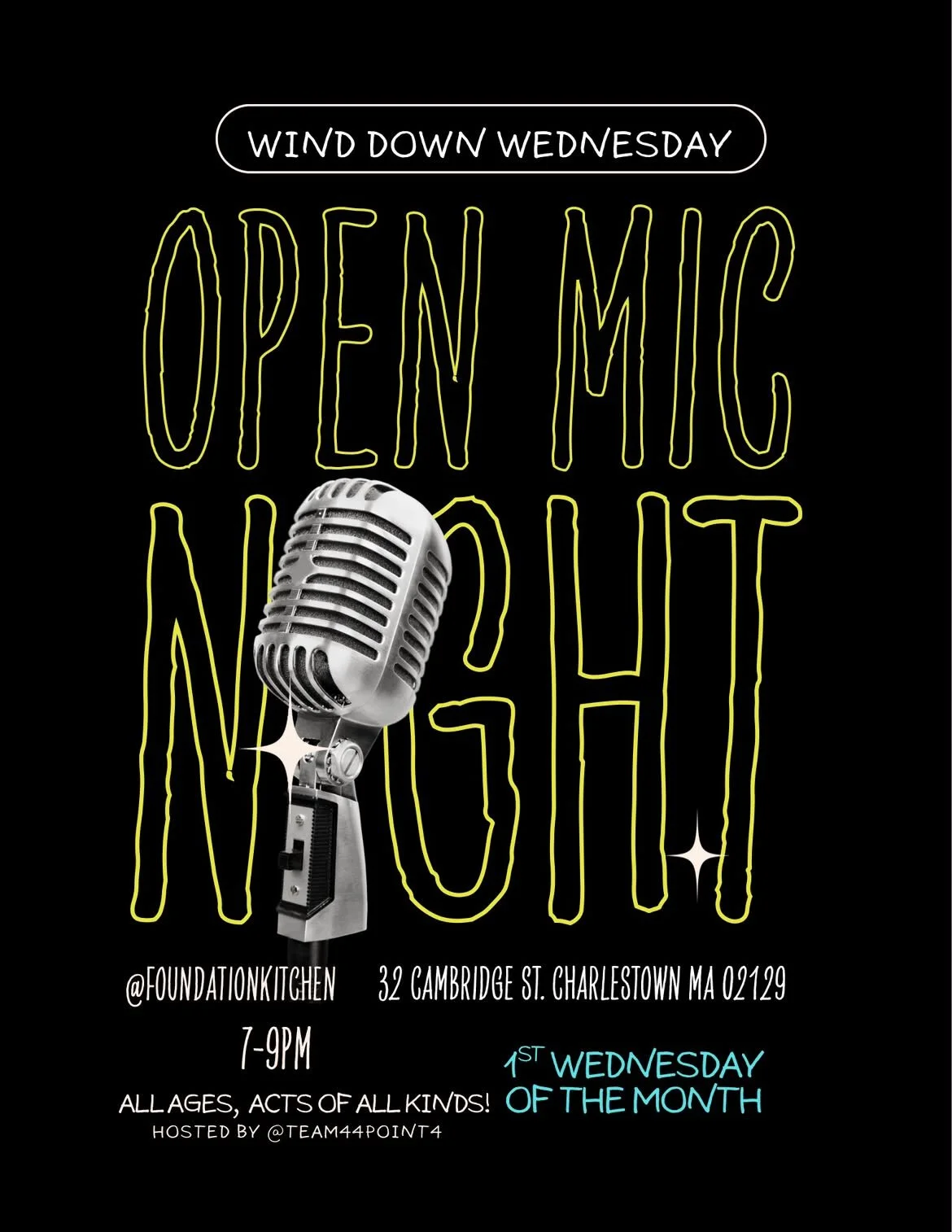 Wind Down Wednesday - Open Mic Night December