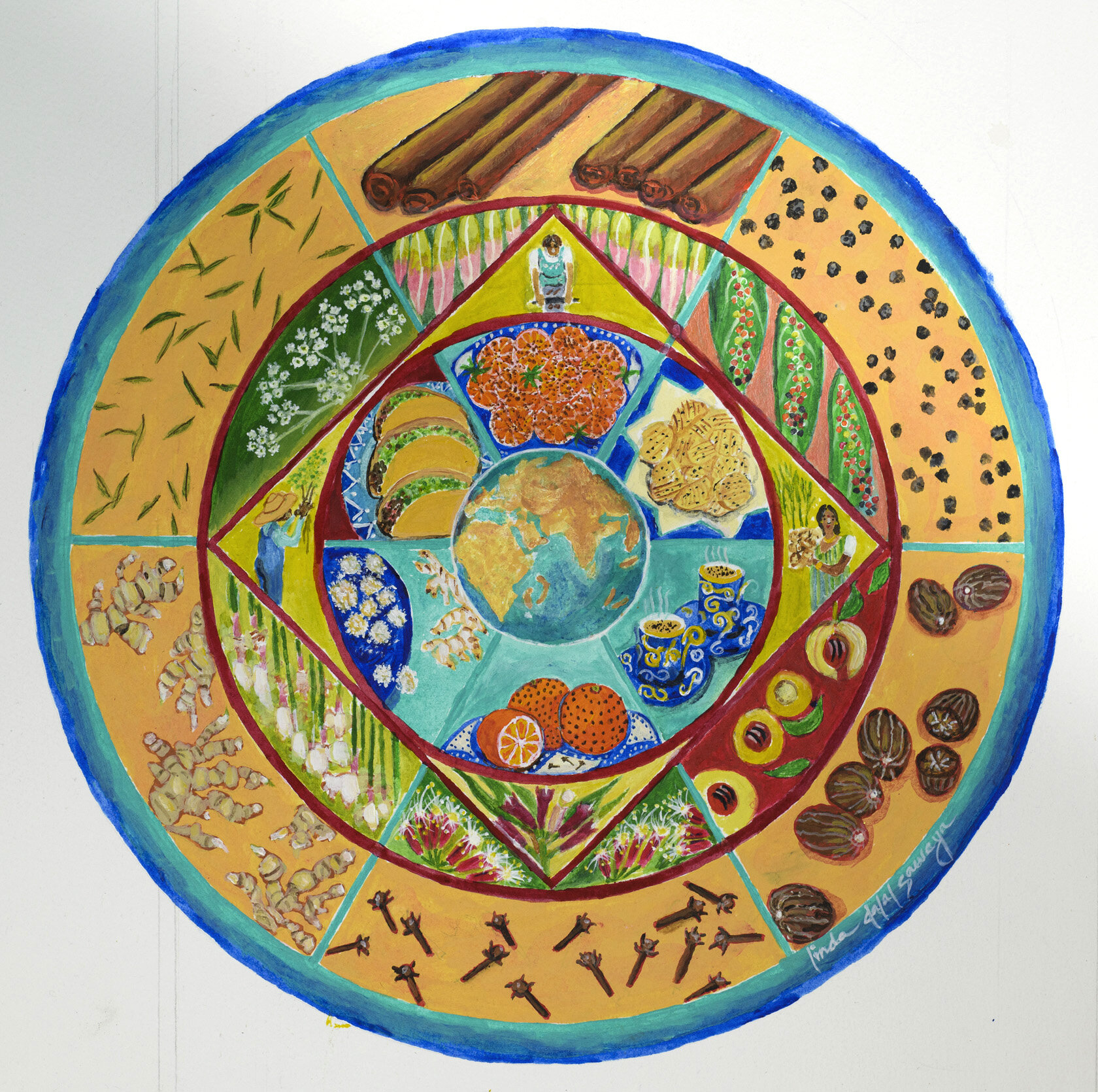 Aramco World Spice Mandala 