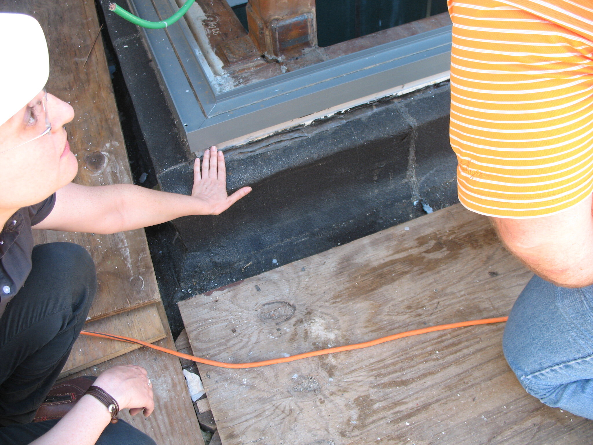 Live from the stage/on the job site