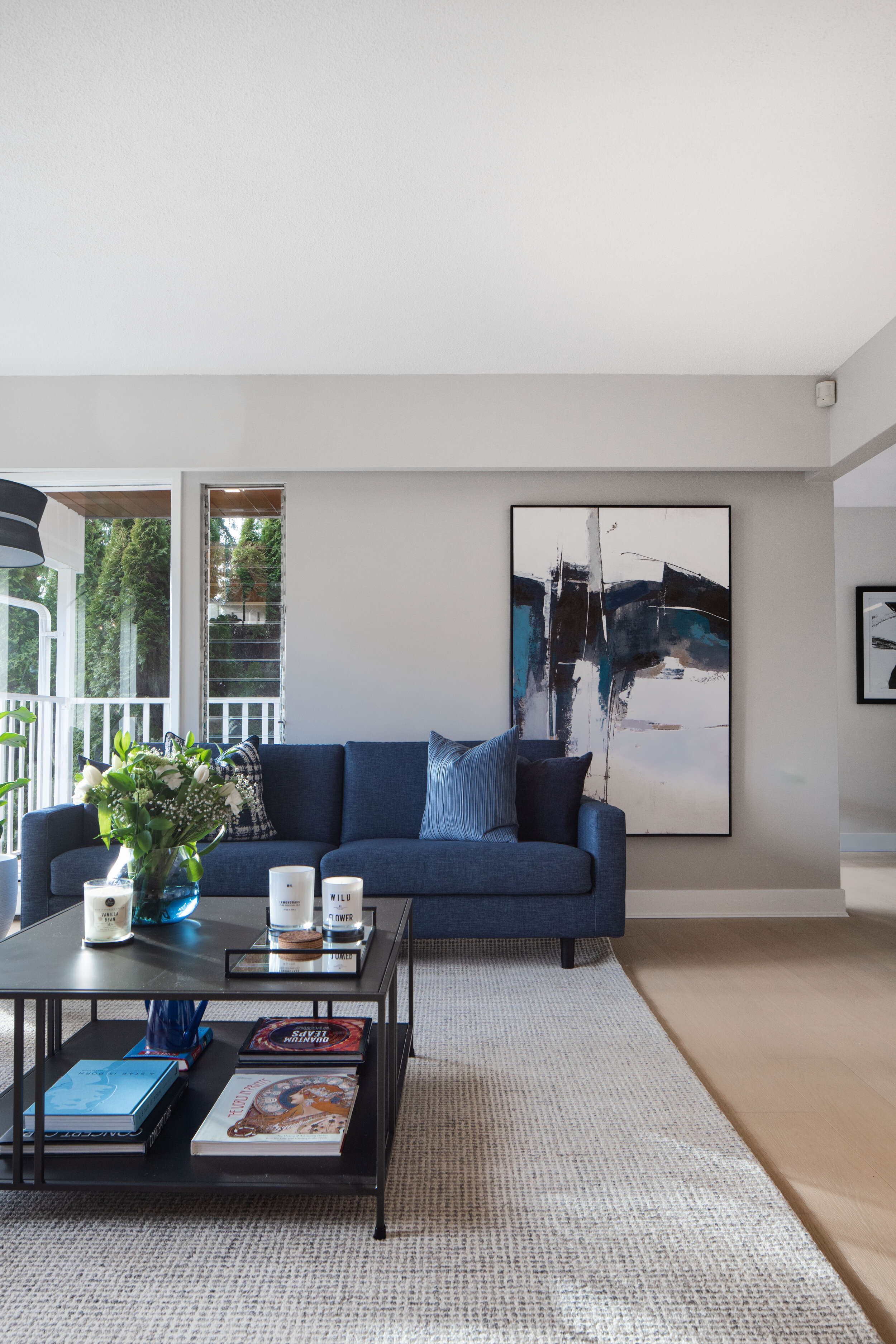 living area vancouver north stylists design