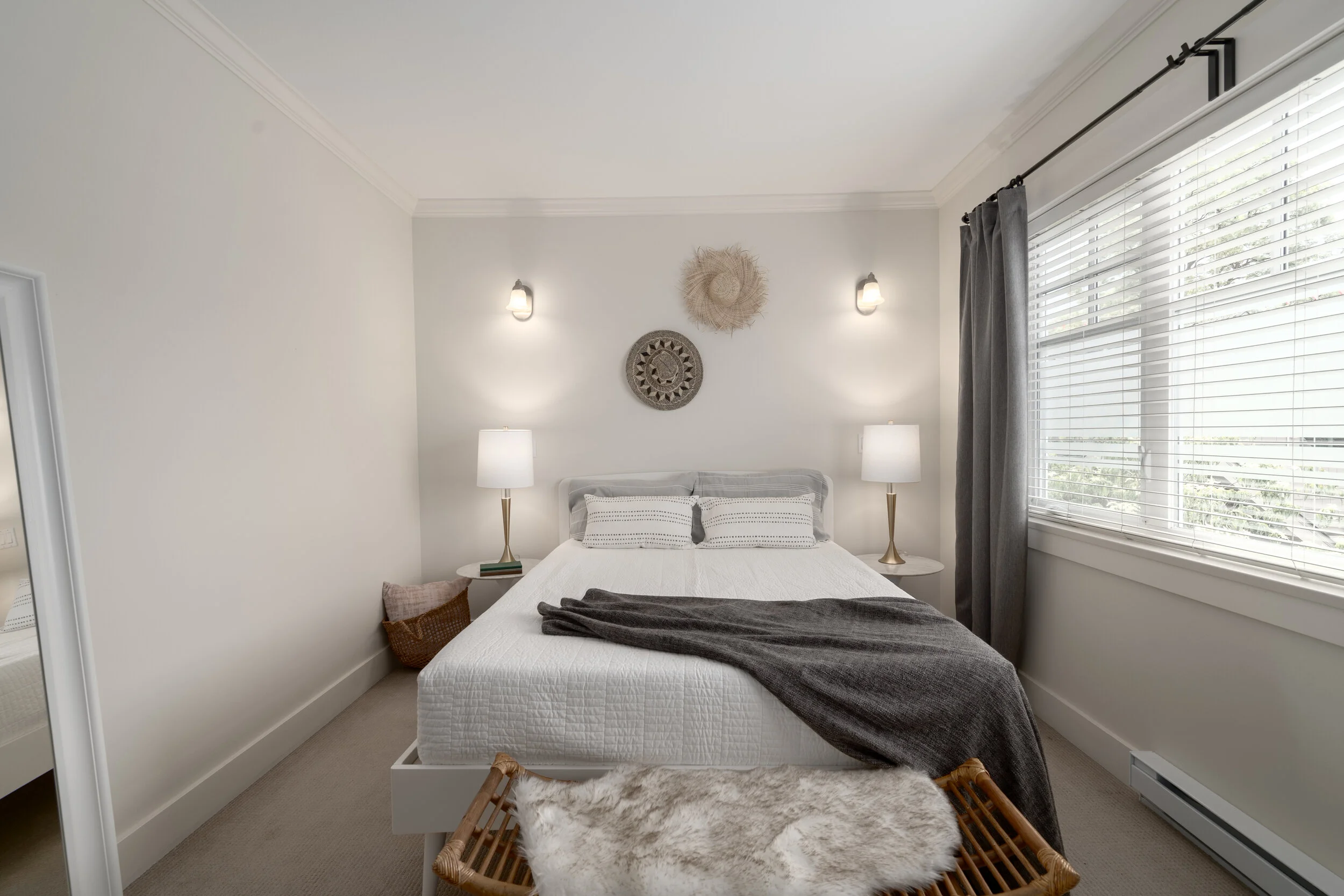 home staging bed bedroom design
