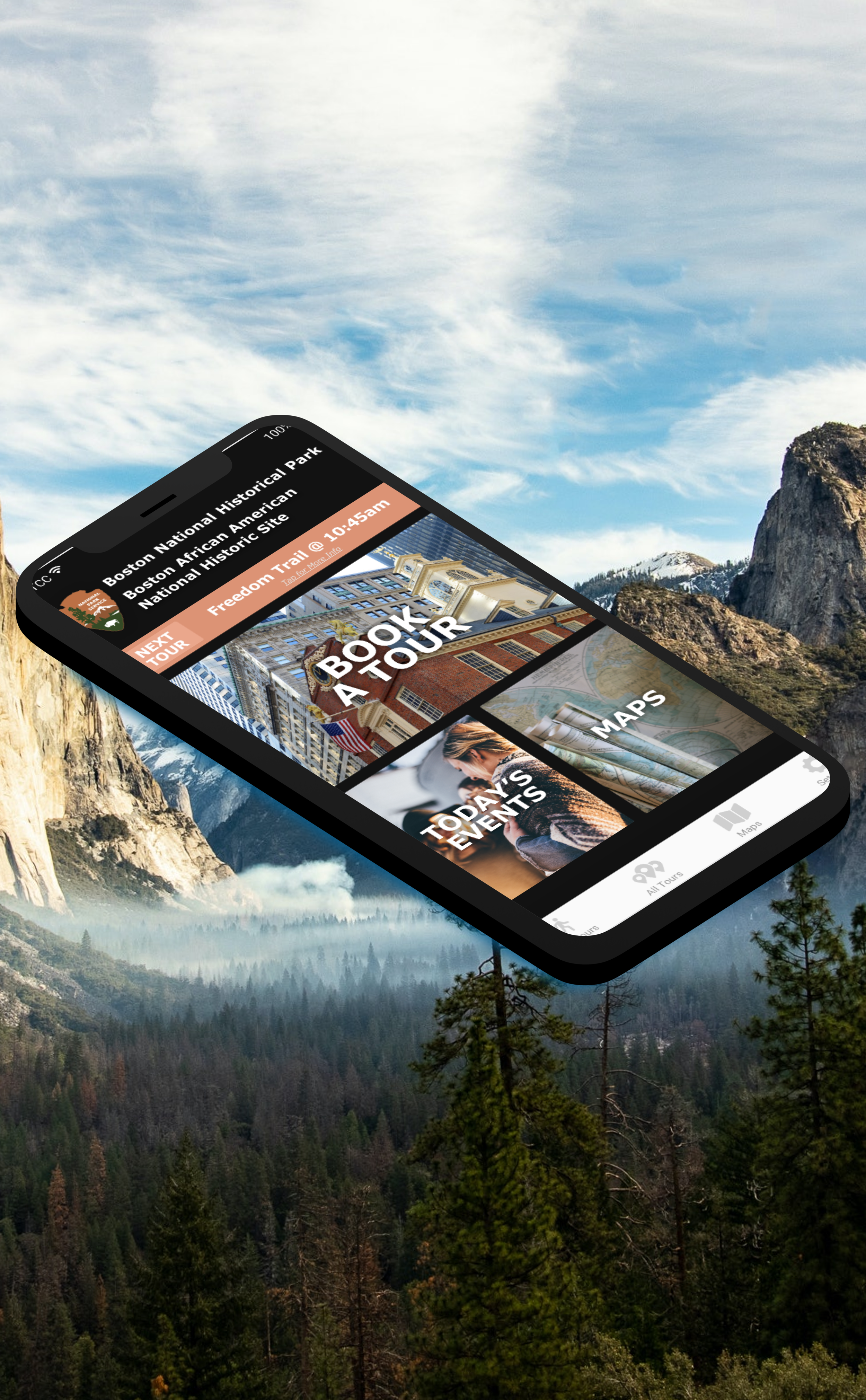 National Park ServiceProviding a design that allows significant&nbsp;flexibility for groups to book tours on the Freedom trail.