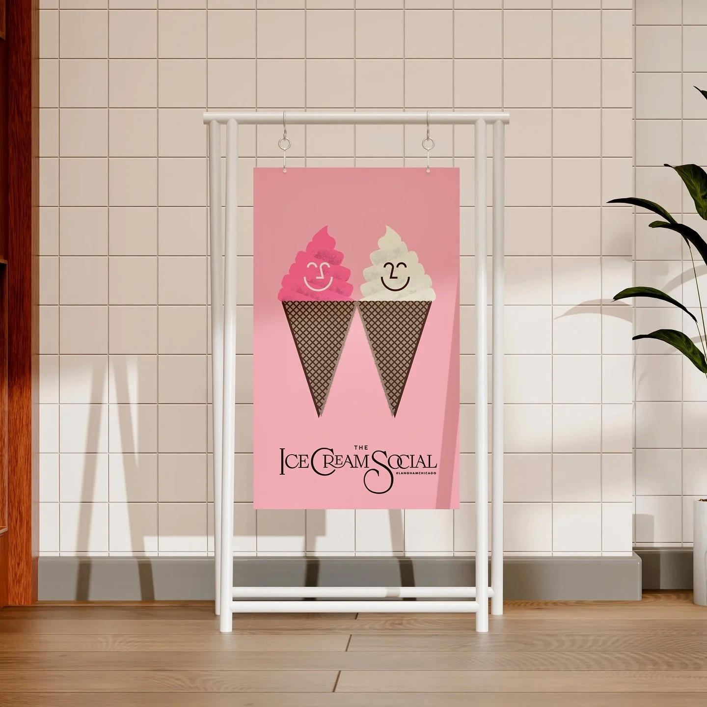 Might we suggest: ice cream? Get out there and soak up the last of this summer sun! 🍦
.

#branding #theicecreamsocial #icecreamsocial #icecream #langham #langhamchicago #pink #design #graphicdesign #packagingdesign #logodesign #signagedesign #chicag