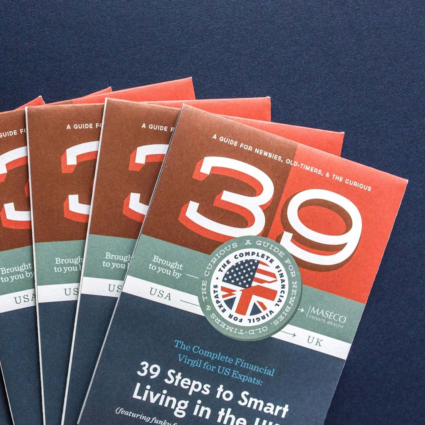 Back in London for a bit, and reminded of this financial print piece from a while back we had fun collaborating on with MASECO Private Wealth, designed for US expats in the UK.
.
#UK #ukdesign #printdesign #design #typography #illustration #graphicde