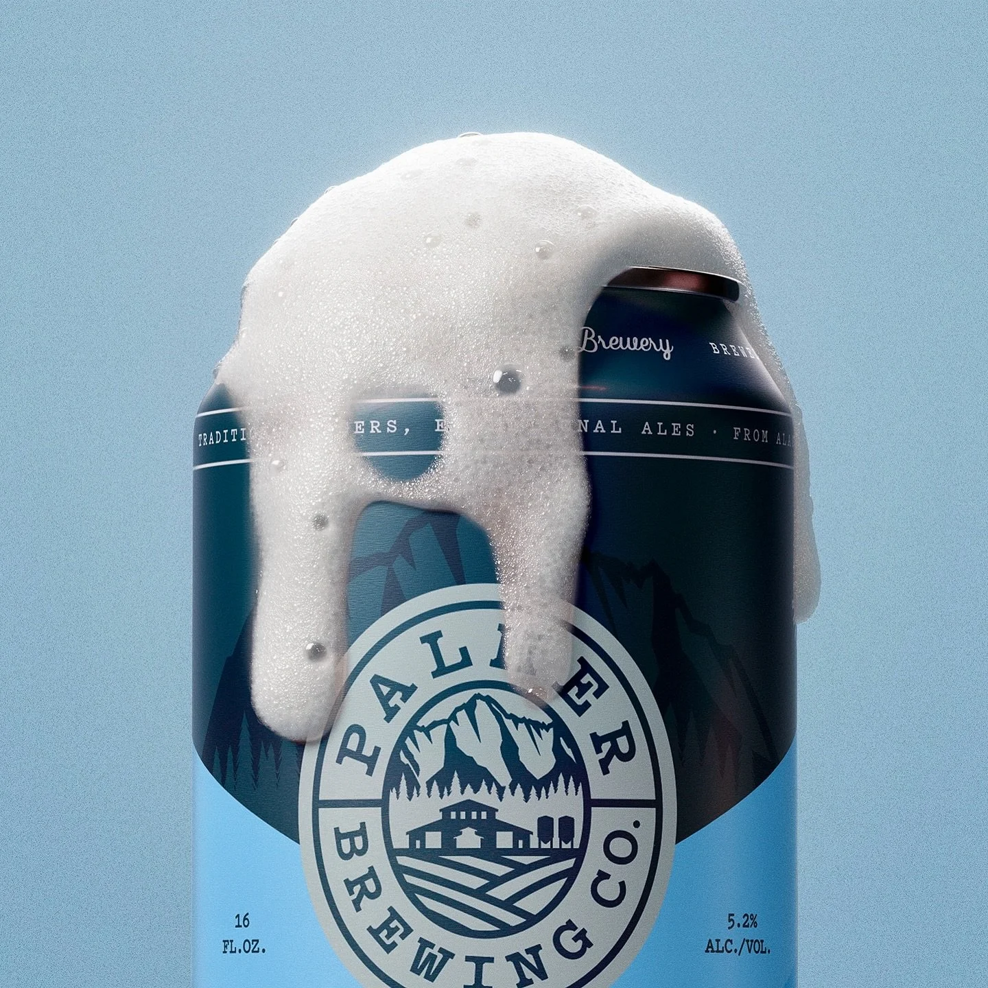 More work for &ldquo;Alaska&rsquo;s Heartland Brewery&rdquo;, @palmerbrewing in the Matanuska Valley. Case Study in the works&hellip;
.
#alaskanbeer #palmerak #alaska #beerpackaging #craftbeer