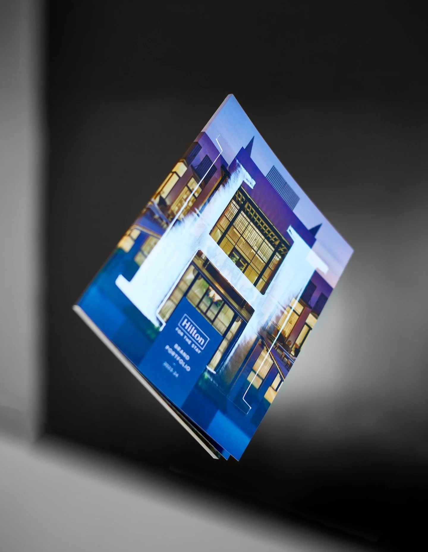 Brochure booklet design with a fun spot varnish cover from a couple years back. #printdesign #spotvarnish #design