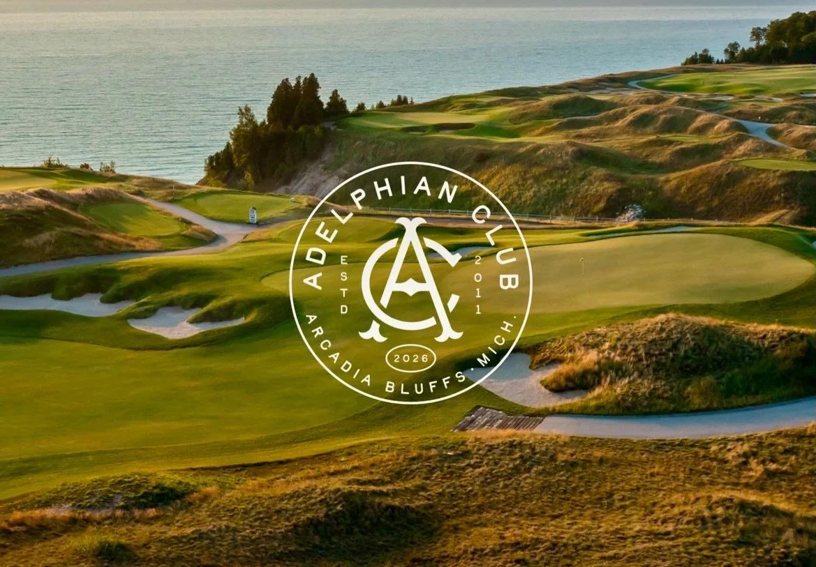 Some logo/monogram/badge explorations for a golf outing, set to happen this summer at Arcadia Bluffs, Michigan.
.
Which do you prefer?