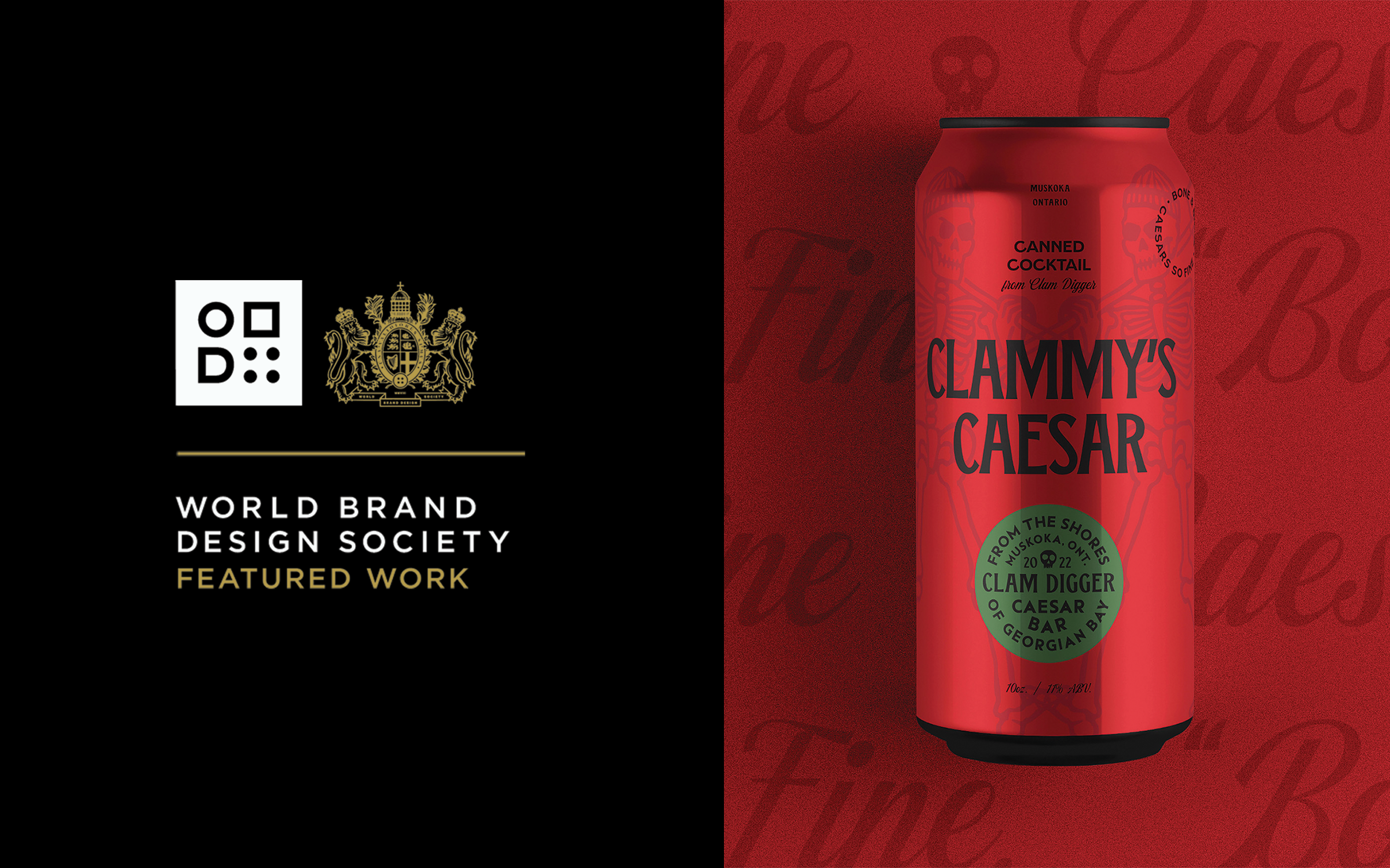 World Brand Design Society features Clam Digger