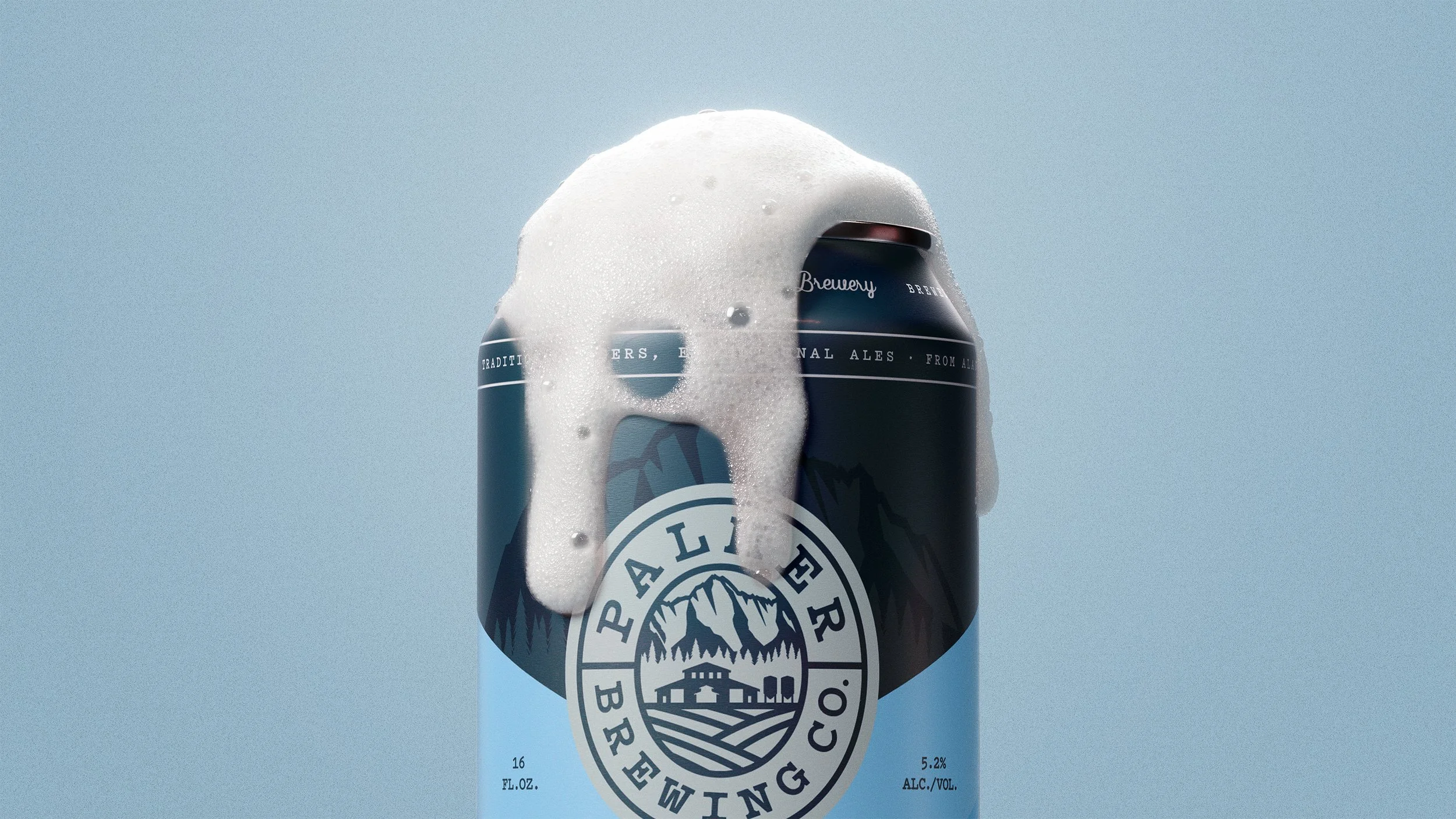   PALMER BREWING CO.  Branding Alaska's Heartland Brewery  →  