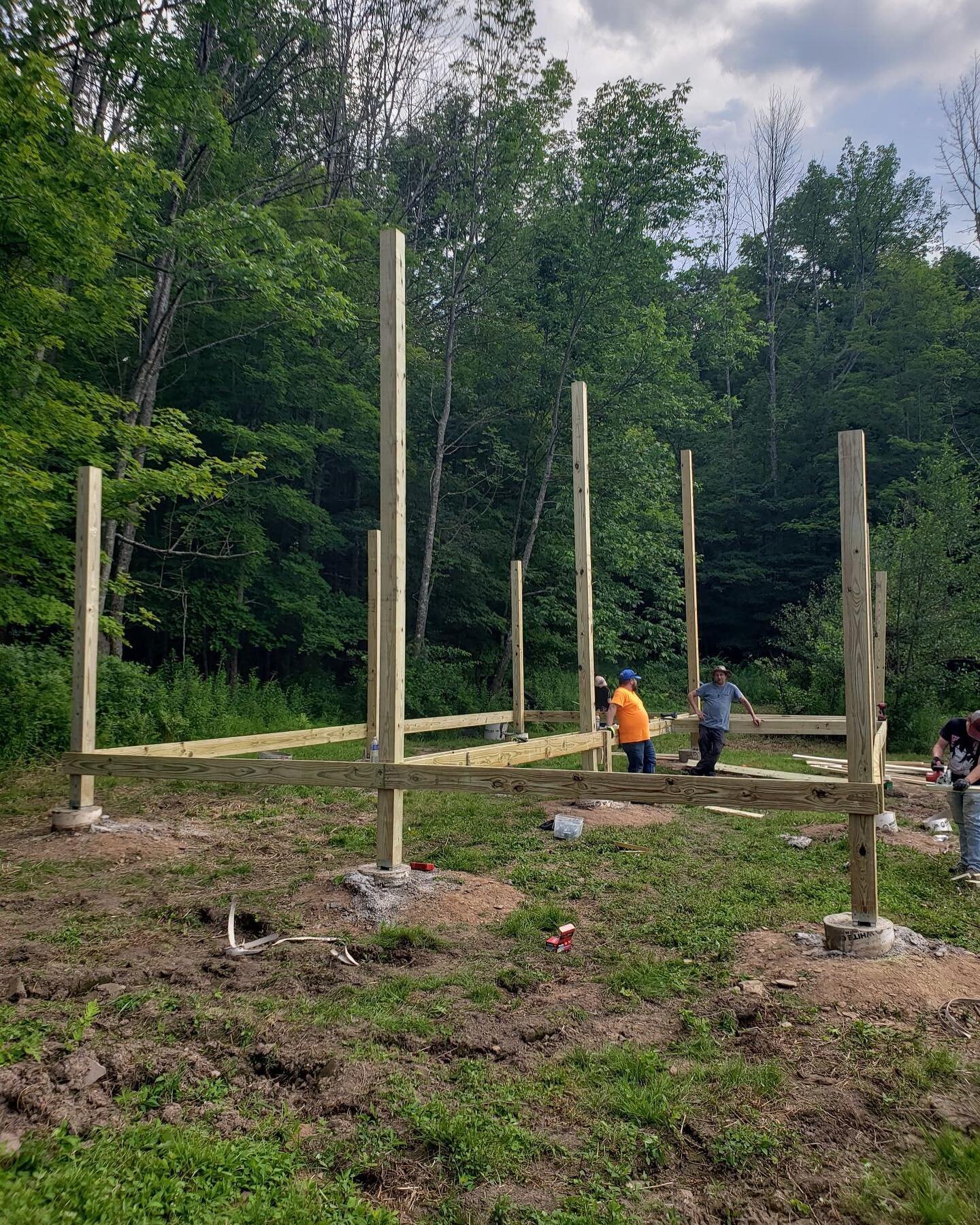 We&rsquo;re making great headway on our brand new NPC camp!!
Thanks a million to everyone who has donated and helped with this build.

#larp #liveactionroleplay #npc #alliancelarp #wip