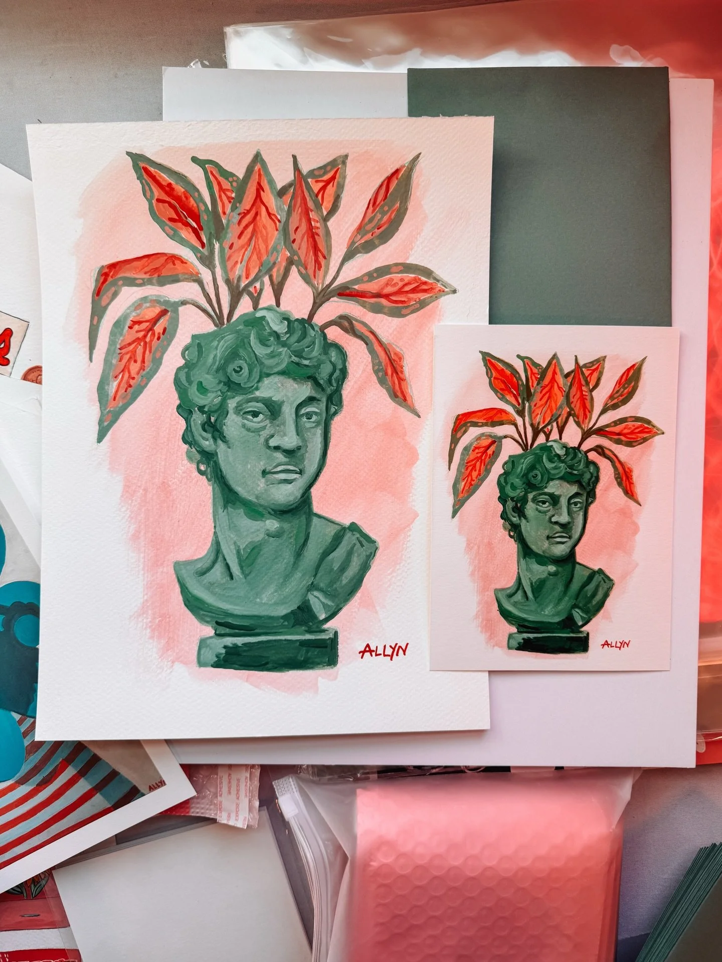 March&rsquo;s mail going out soon! You have until this Saturday,  3/21 to sign up to receive this month&rsquo;s print + the extras 😘 #goodAMmailclub

I&rsquo;ll do everything in my power to make sure the mail is faster than Feb&rsquo;s.. about to re