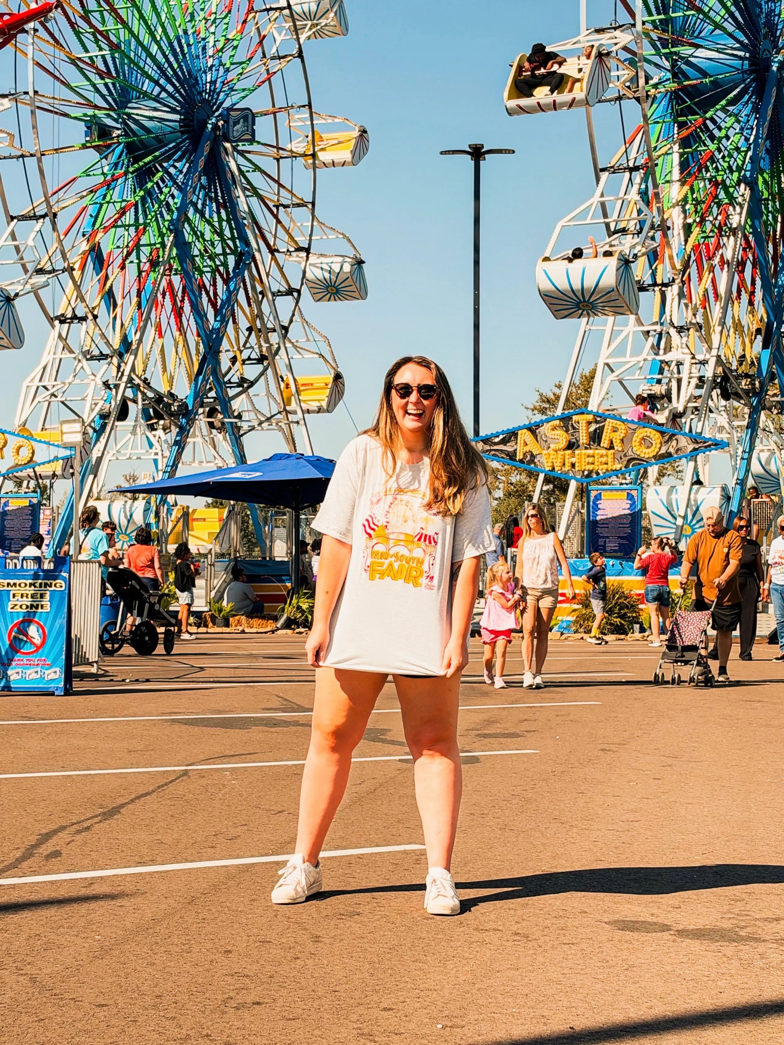 Today is the last day to go enjoy the @midsouthfair1856!! I hope you go and get you a pronto pup and an ALLYNmakes tshirt 😉 Thanks for the opportunity yall, this felt real cool.