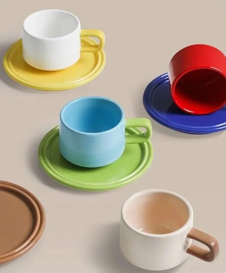Gohobi Coffee Cup and Saucer