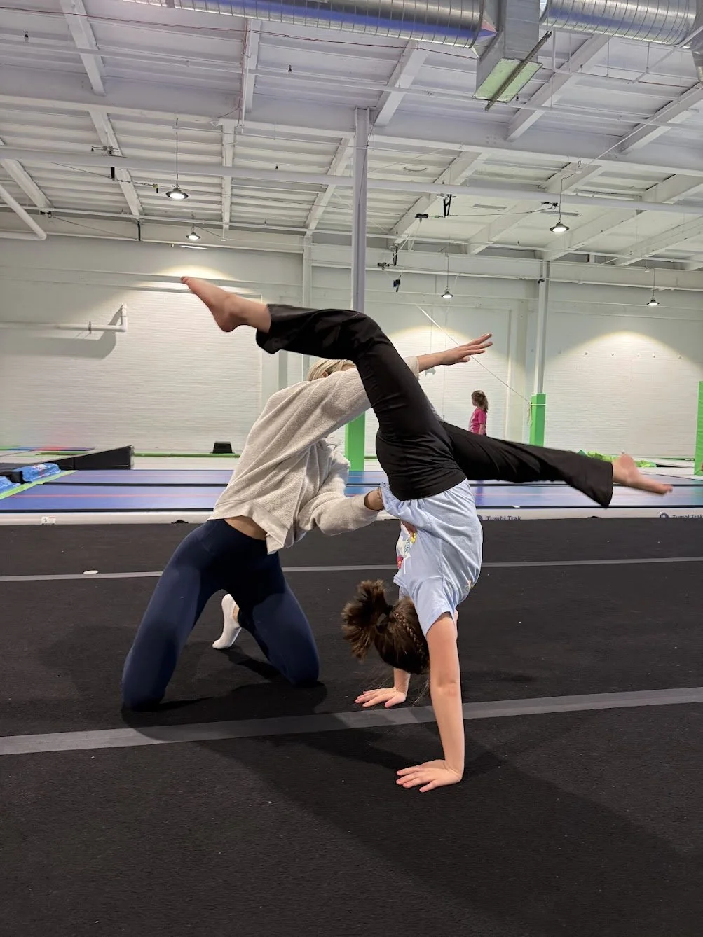 Private lessons for tumbling.  Great for cheerleaders, dancers and gymnasts.