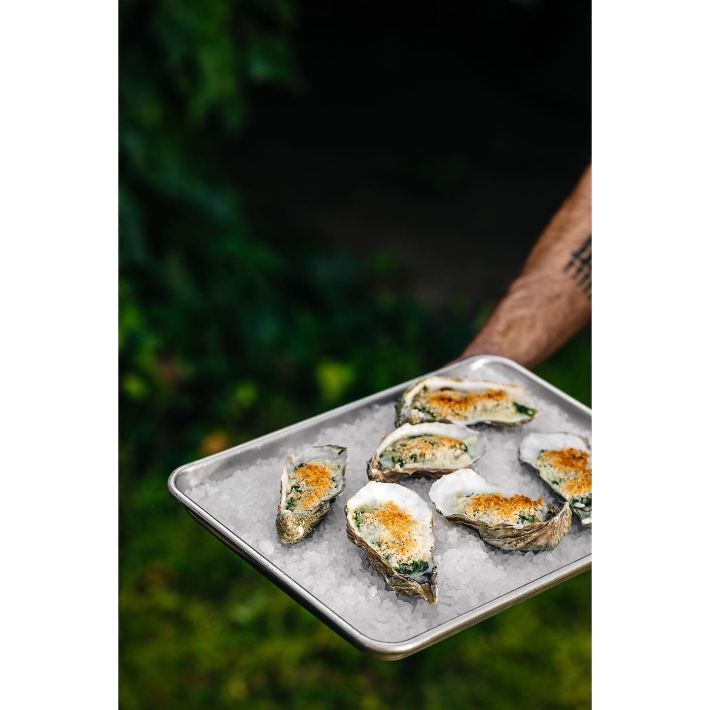 Tomales Bay Oysters Rockefeller 🦪 Hot out of the wood oven 🔥
.
.
.
#bryanjonescatering #privatechef #catering #oysters #oystersrockefeller #sonoma #sonomavalley #boutiquecatering #sonomafoodies #sonomafood #sonomacatering #sonomachef